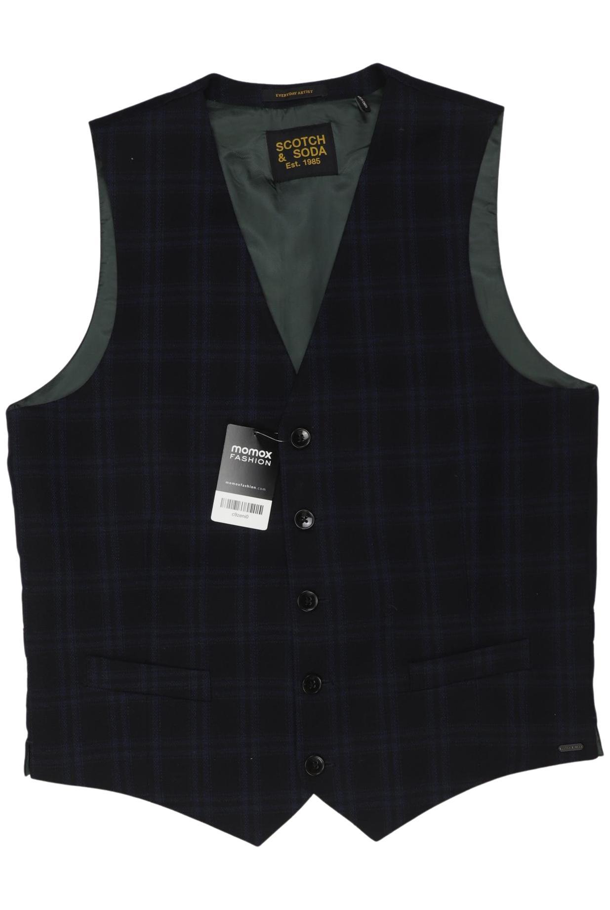 

Scotch & Soda Herren Weste, marineblau, Gr. 52