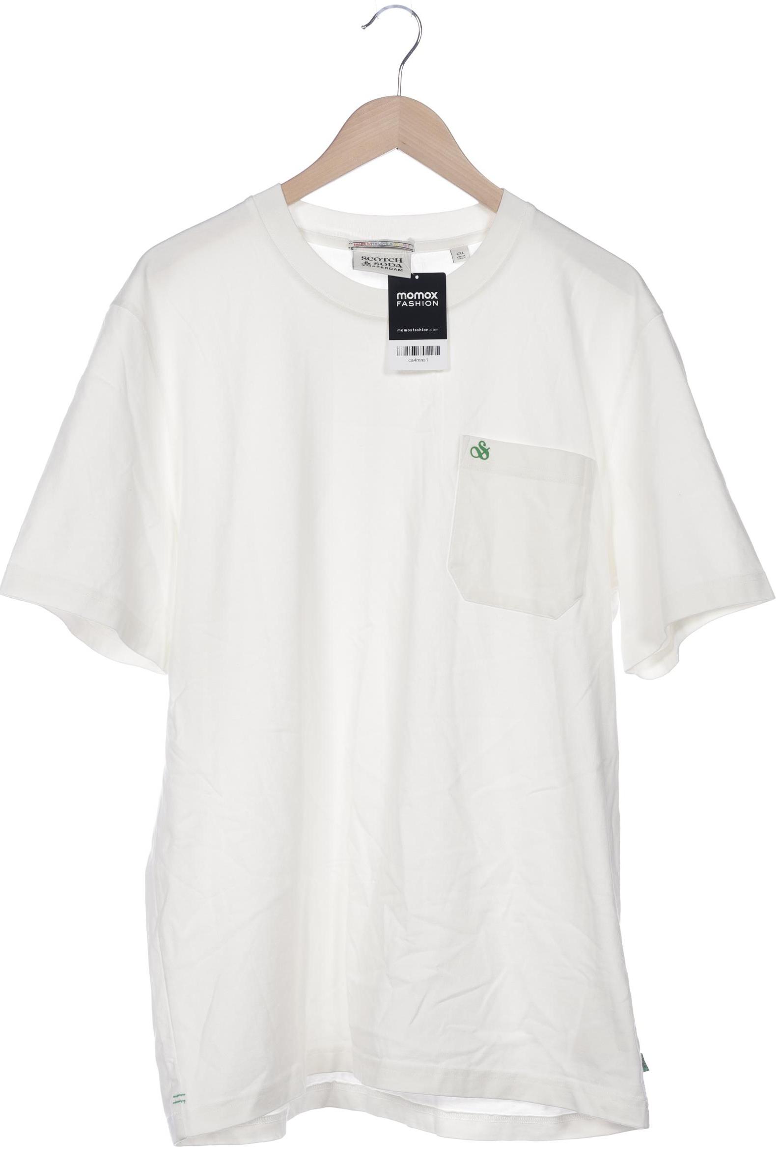

Scotch & Soda Herren T-Shirt, cremeweiß