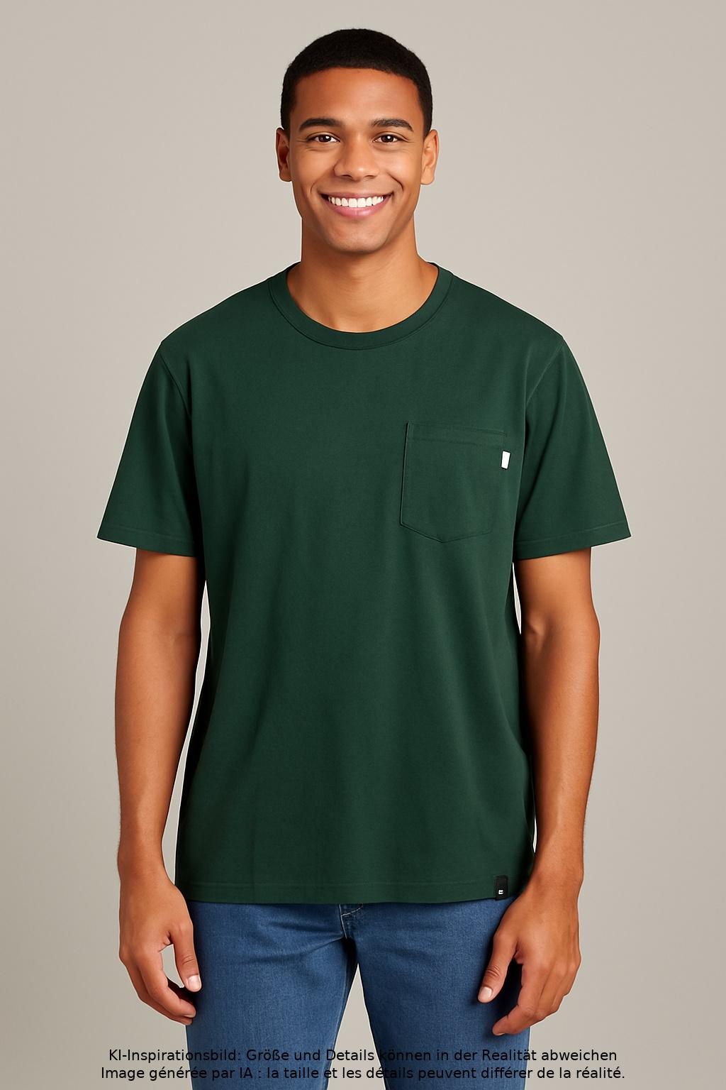 

Scotch & Soda Herren T-Shirt, grün, Gr. 52