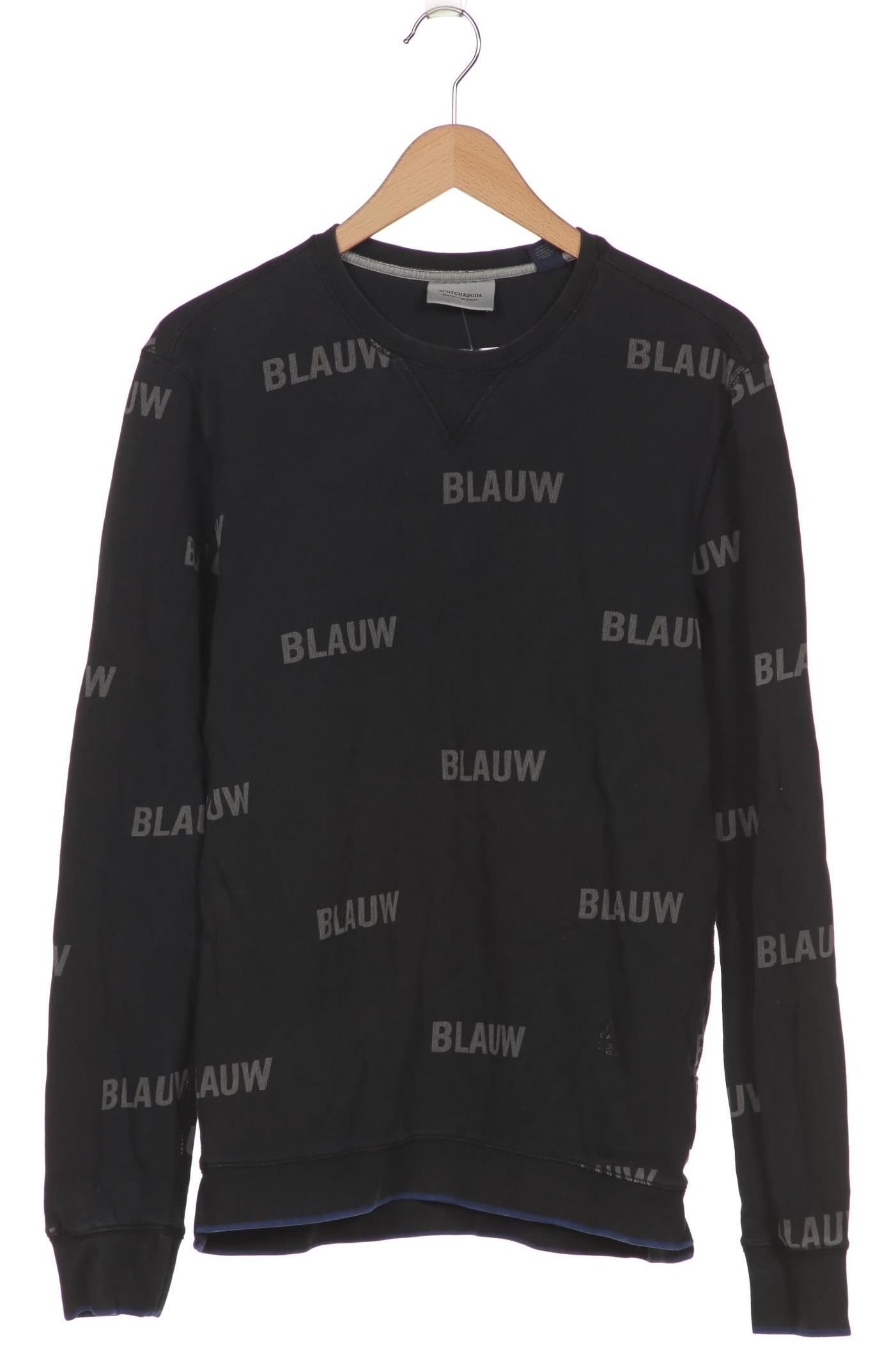 

Scotch & Soda Herren Sweatshirt, schwarz
