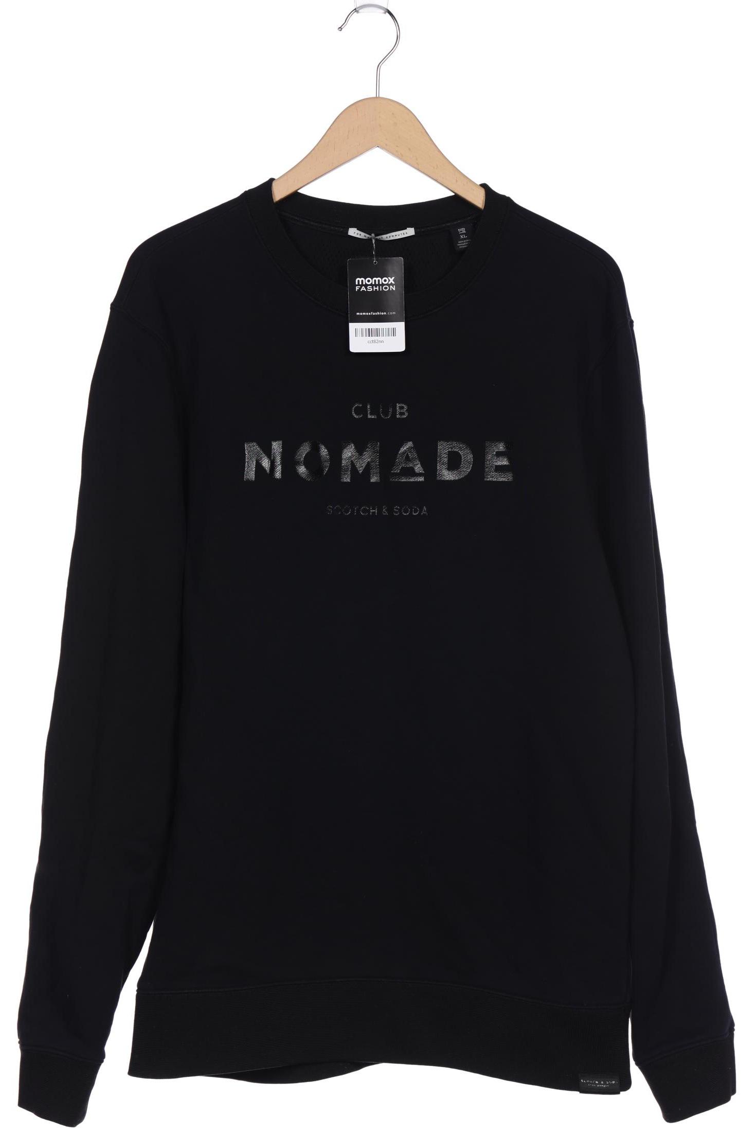 

Scotch & Soda Herren Sweatshirt, schwarz