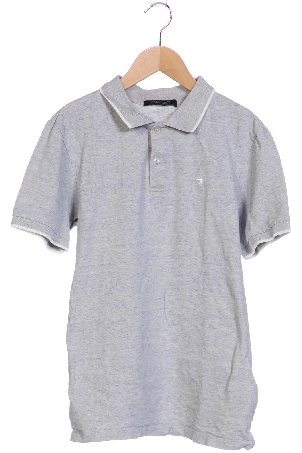 

Scotch & Soda Herren Poloshirt, grau, Gr. 48