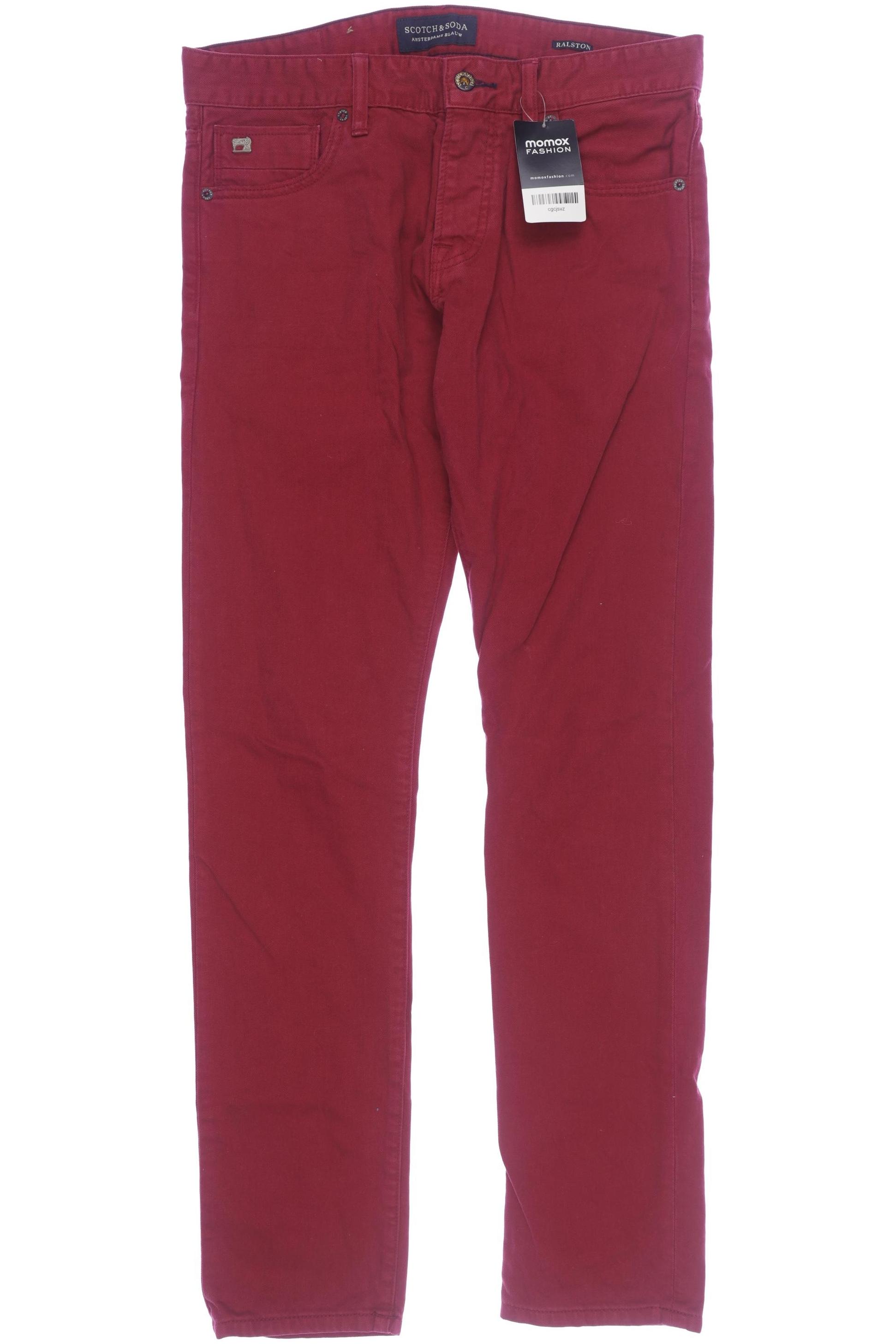 

Scotch & Soda Herren Jeans, rot, Gr. 30