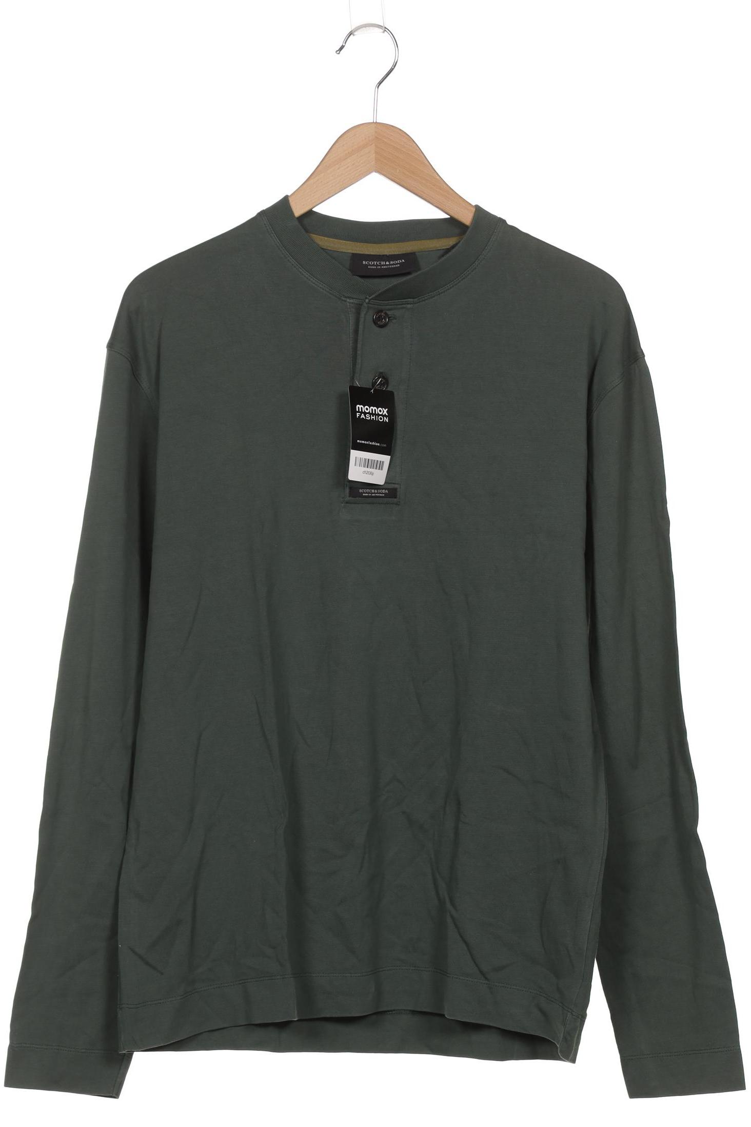 

Scotch & Soda Herren Langarmshirt, grün, Gr. 52