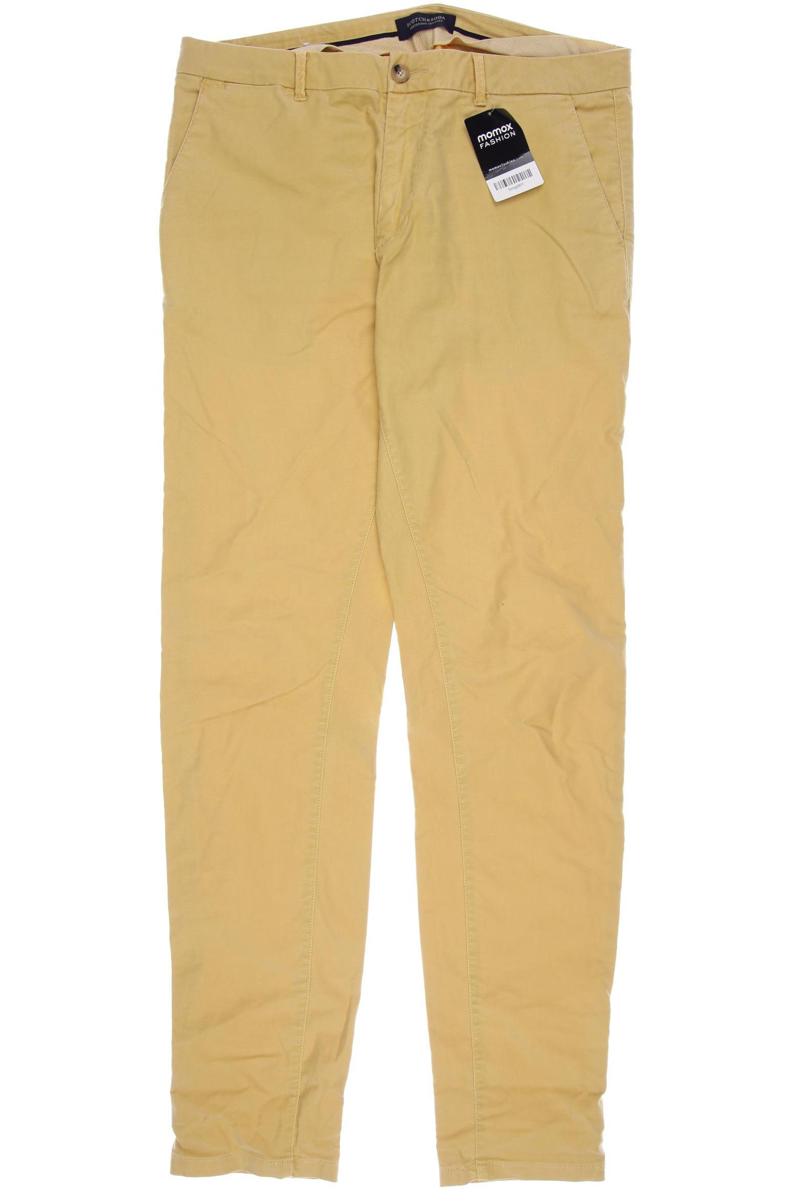 

Scotch & Soda Herren Stoffhose, gelb, Gr. 32