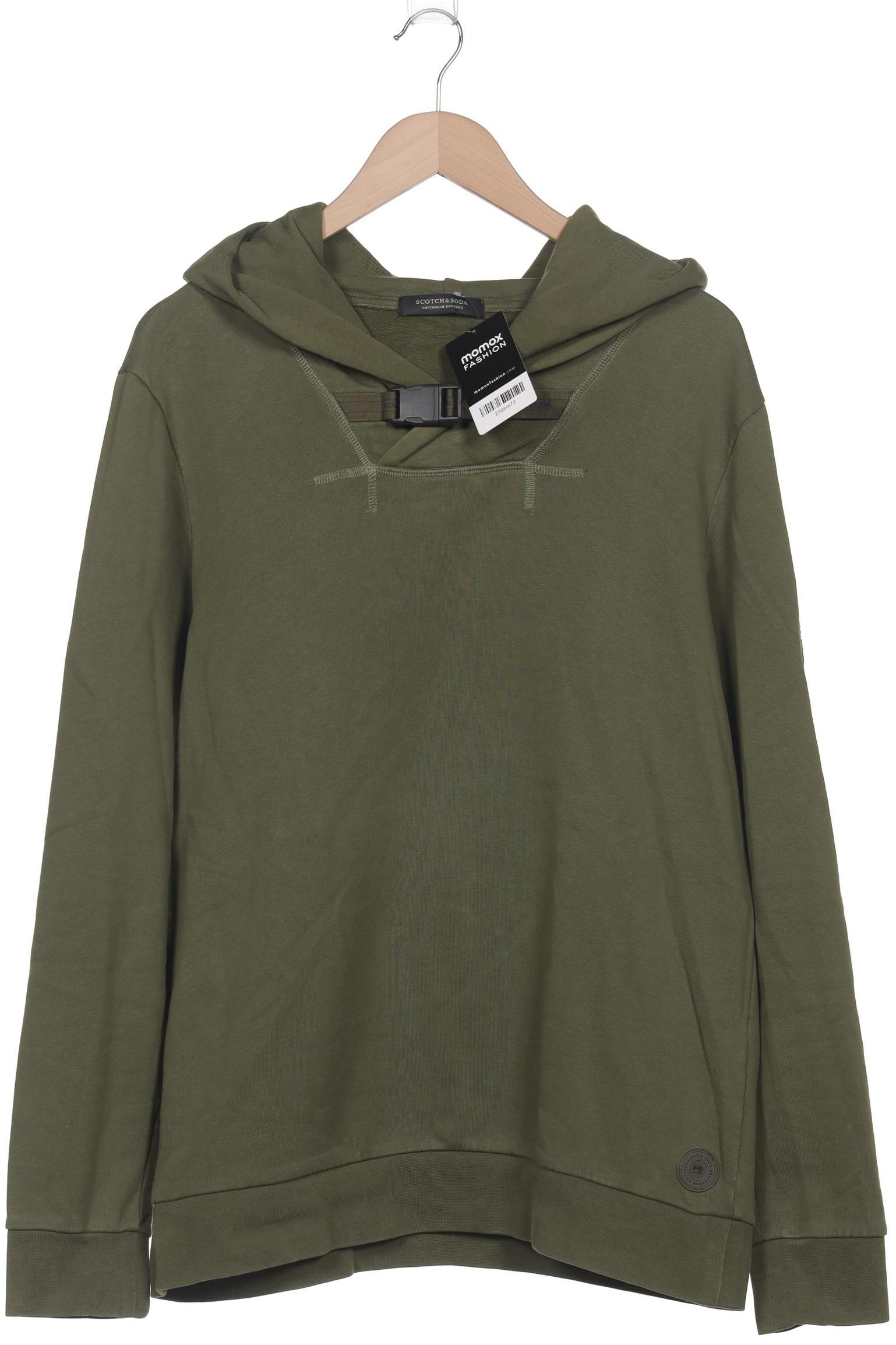 

Scotch & Soda Herren Kapuzenpullover, grün, Gr. 52
