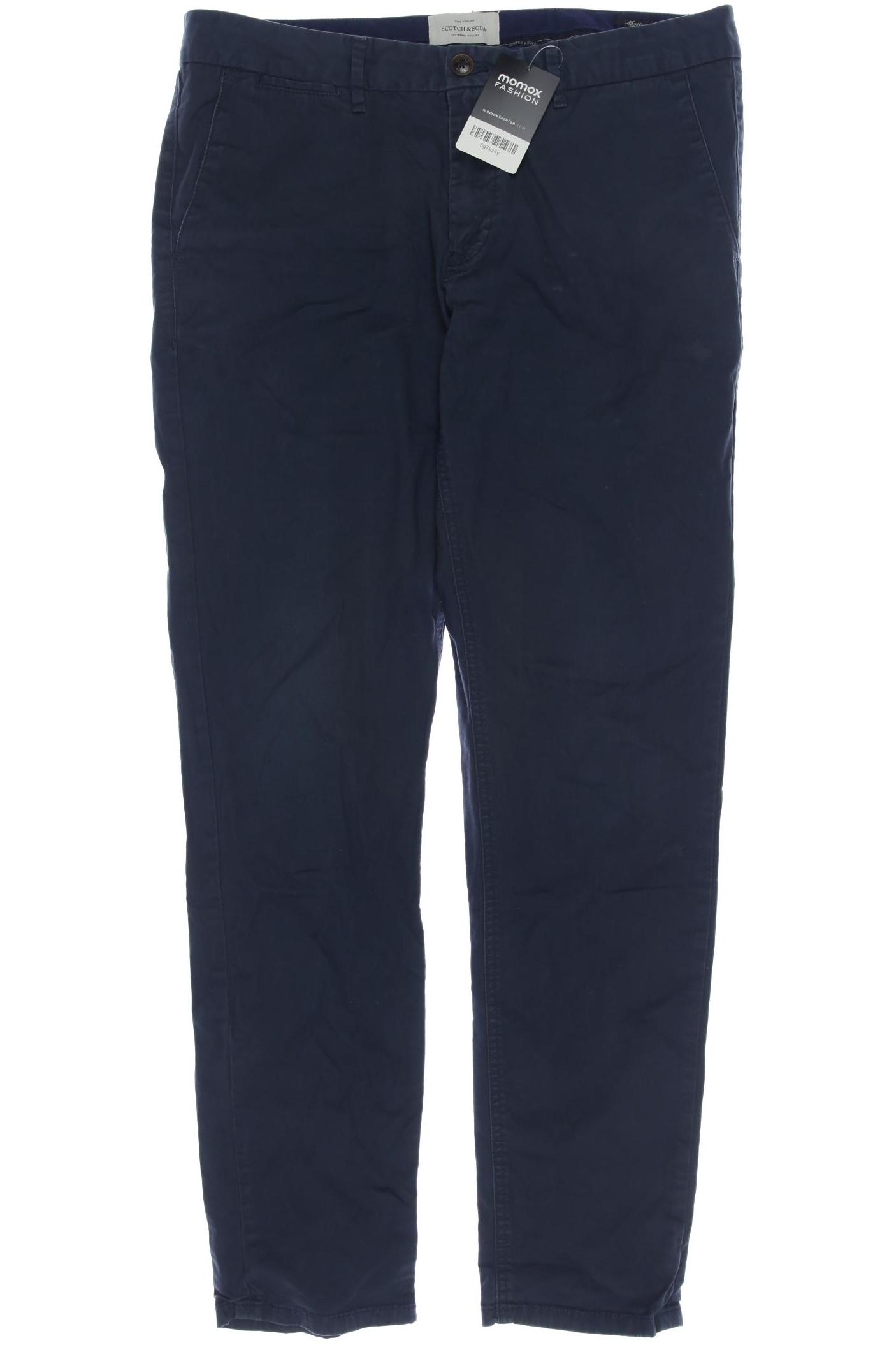 

Scotch & Soda Herren Stoffhose, marineblau, Gr. 32