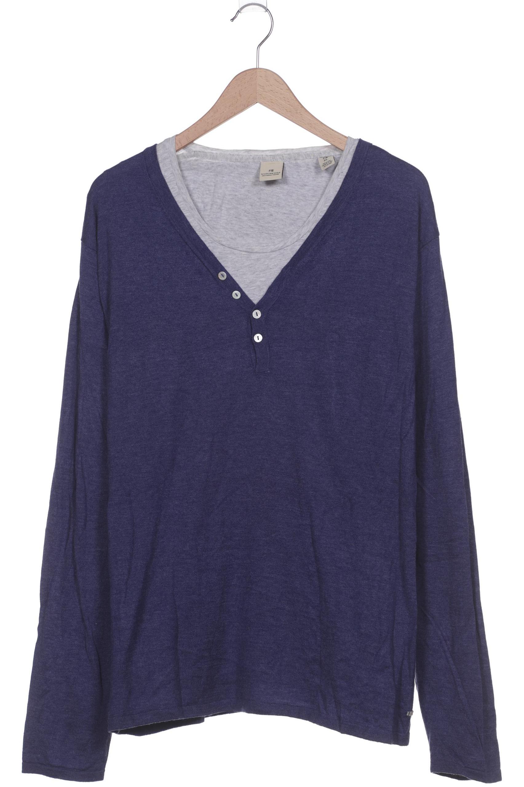 

Scotch & Soda Herren Pullover, blau, Gr. 54