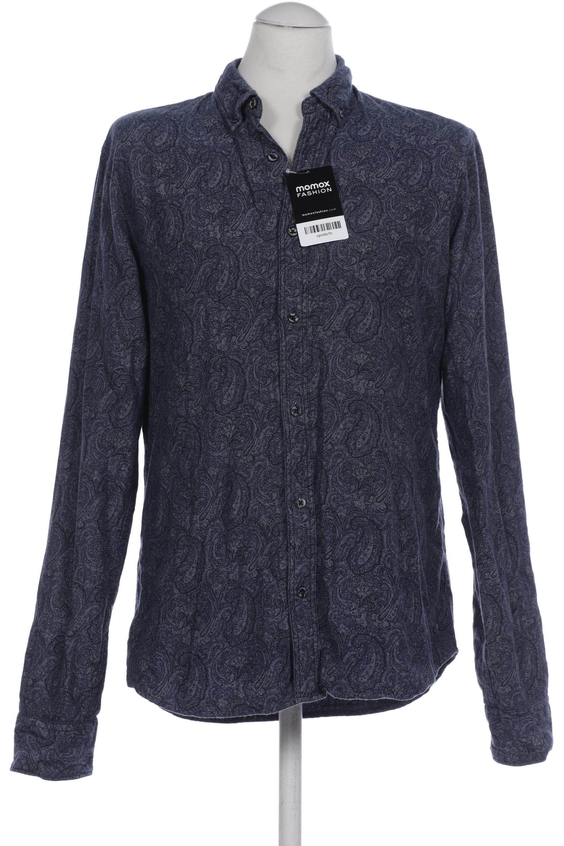 

Scotch & Soda Herren Hemd, marineblau, Gr. 52