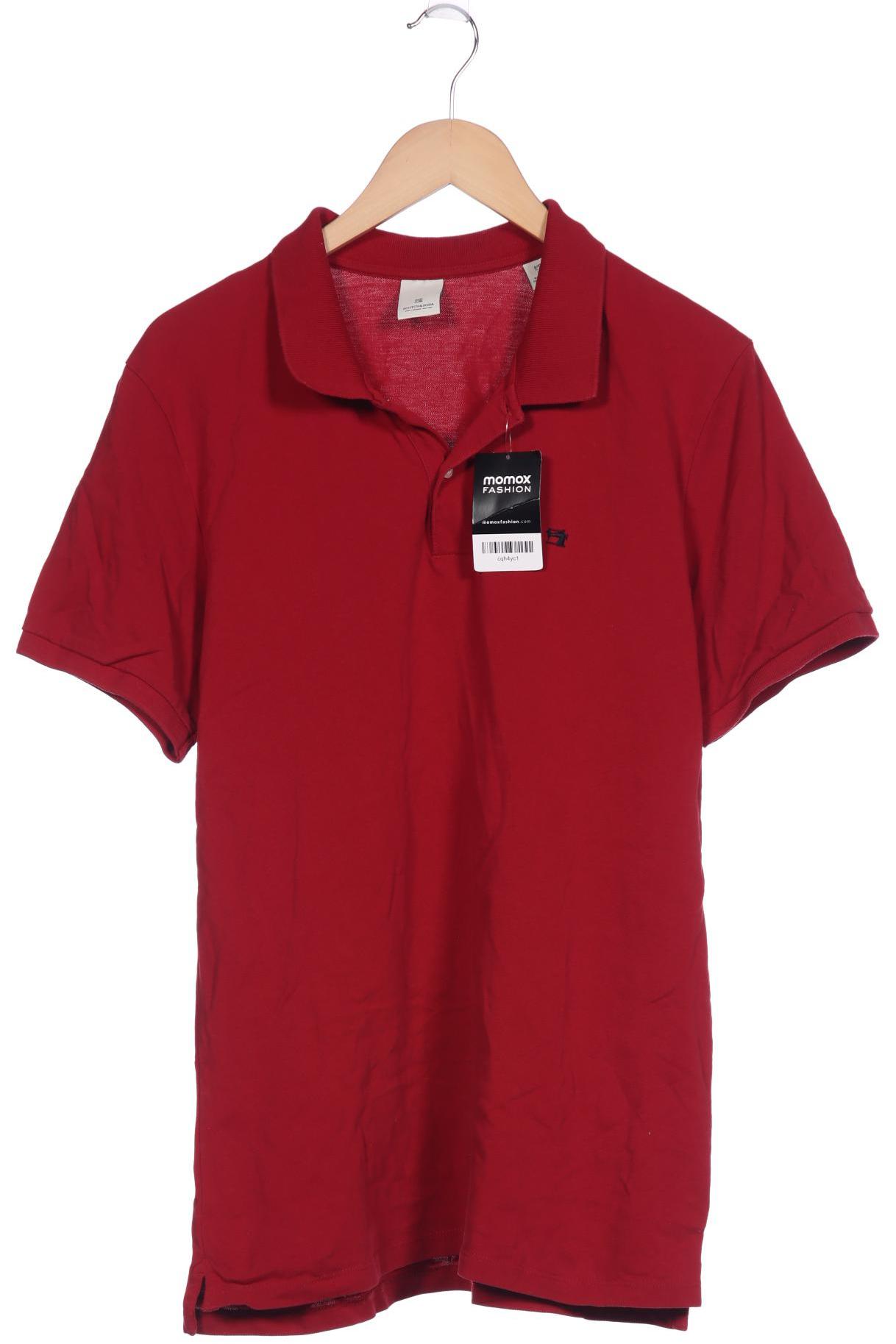 

Scotch & Soda Herren Poloshirt, bordeaux, Gr. 54