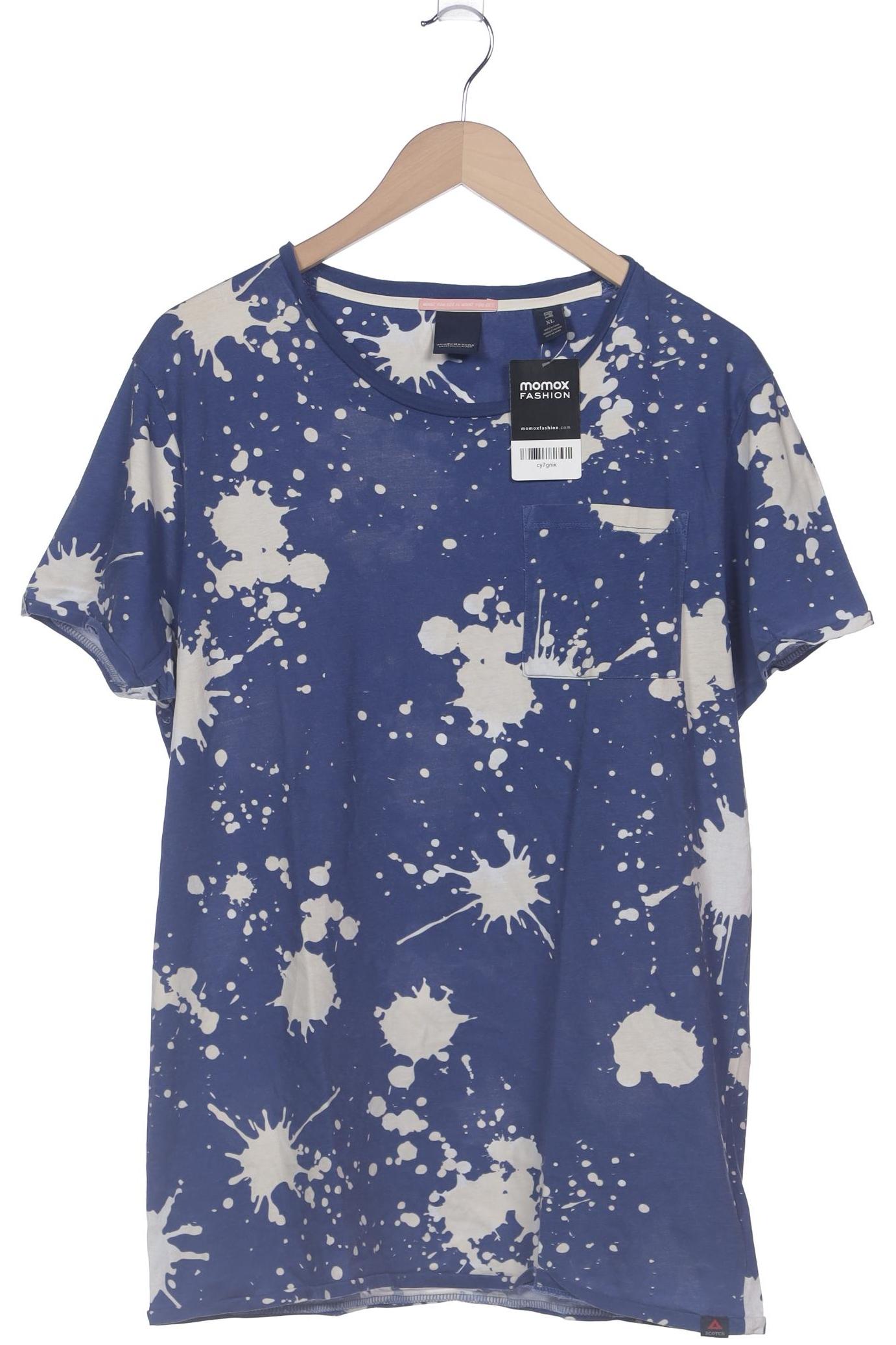 

Scotch & Soda Herren T-Shirt, blau, Gr. 54