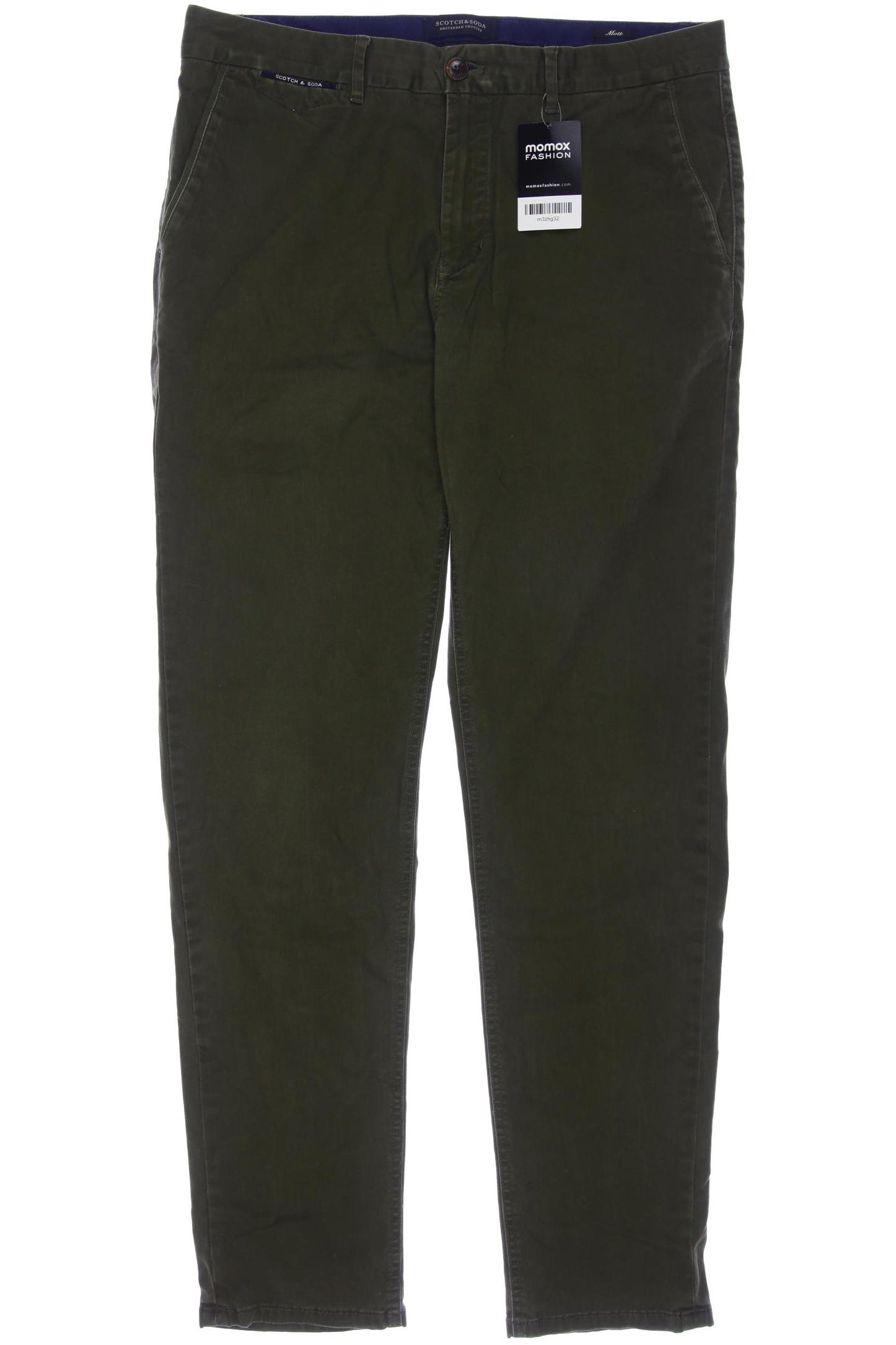

Scotch & Soda Herren Stoffhose, grün, Gr. 33
