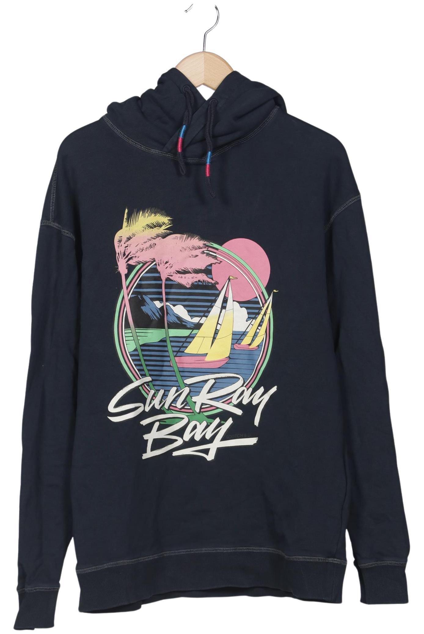 

Scotch & Soda Herren Kapuzenpullover, marineblau, Gr. 48