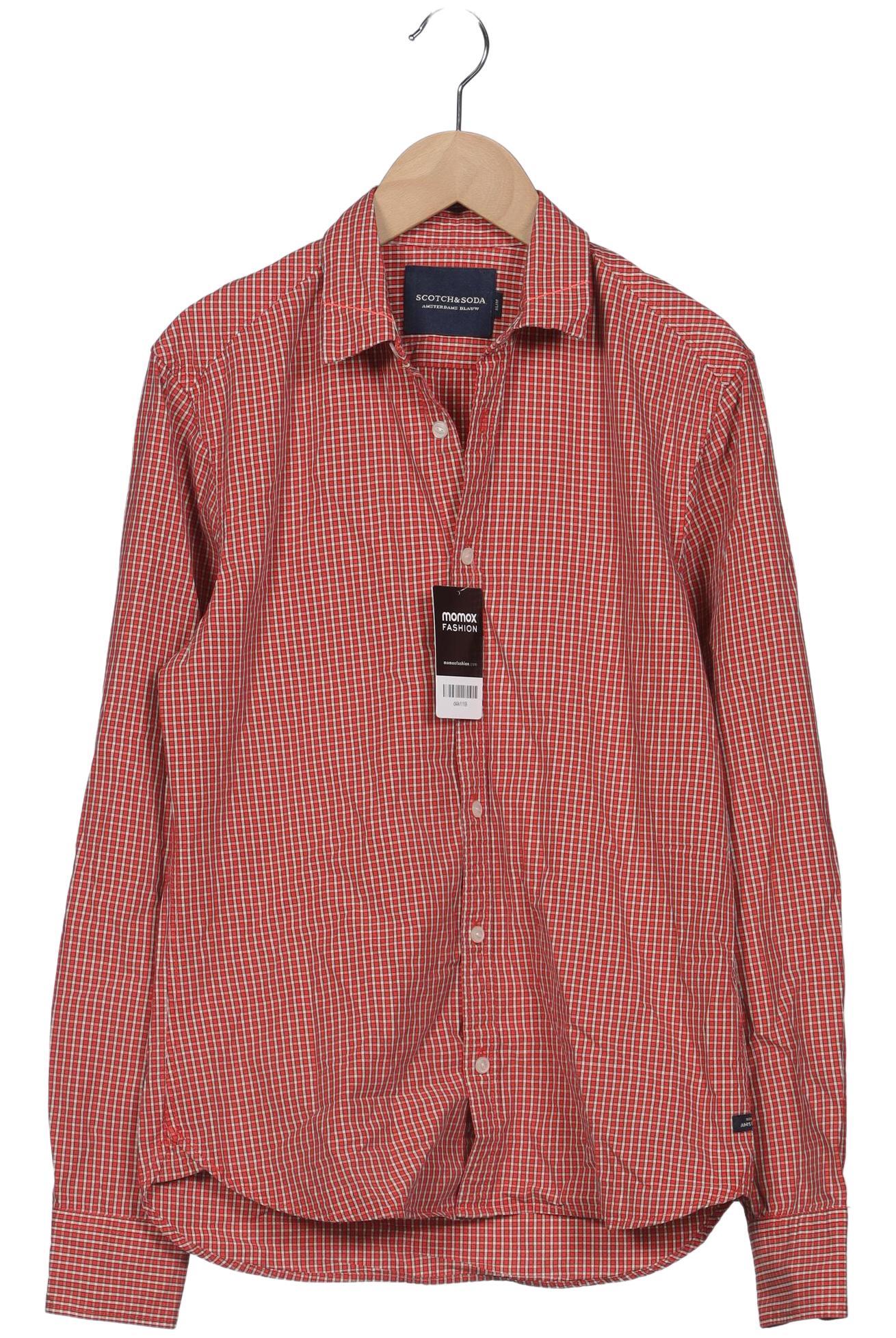 

Scotch & Soda Herren Hemd, rot, Gr. 46