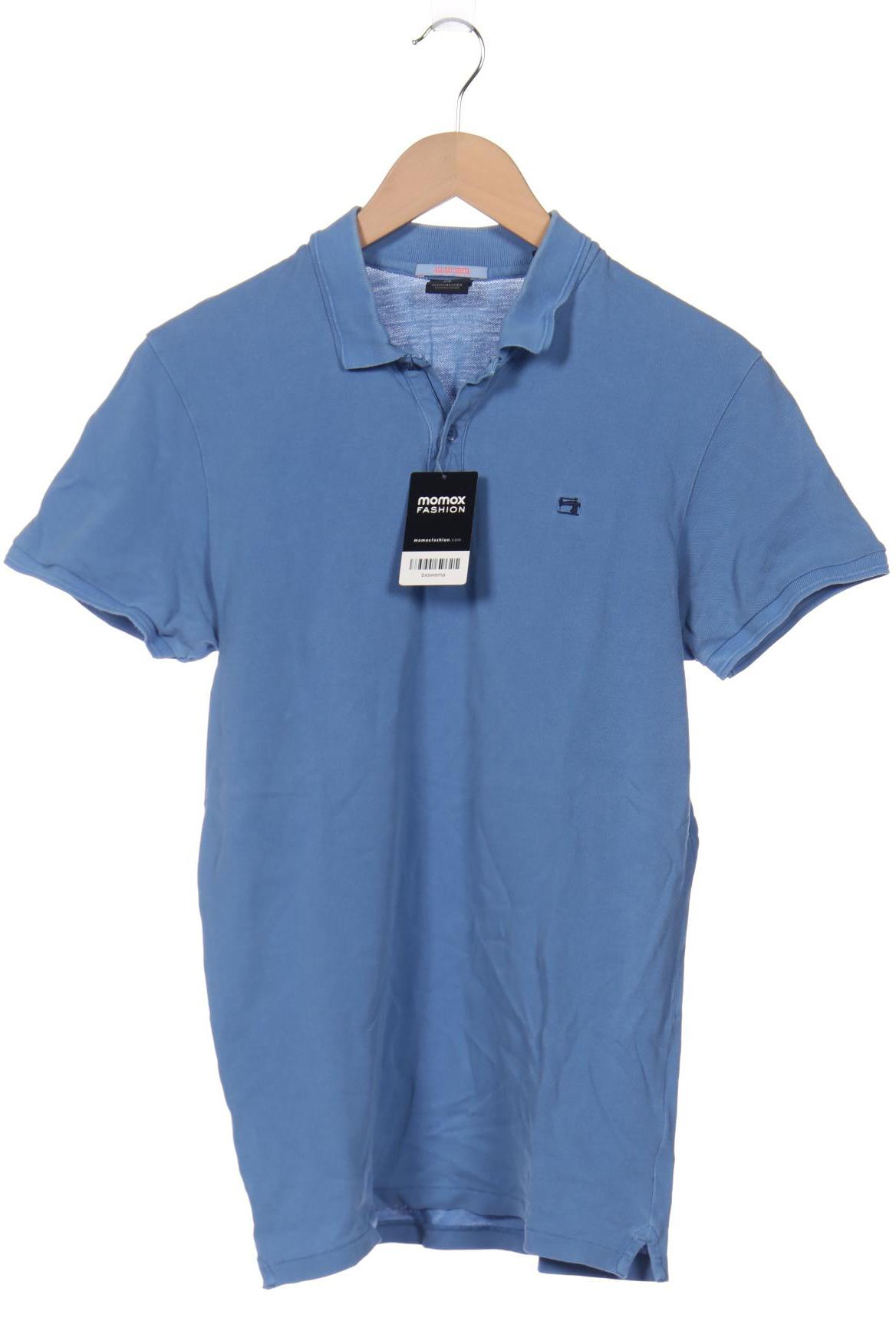 

Scotch & Soda Herren Poloshirt, blau, Gr. 48