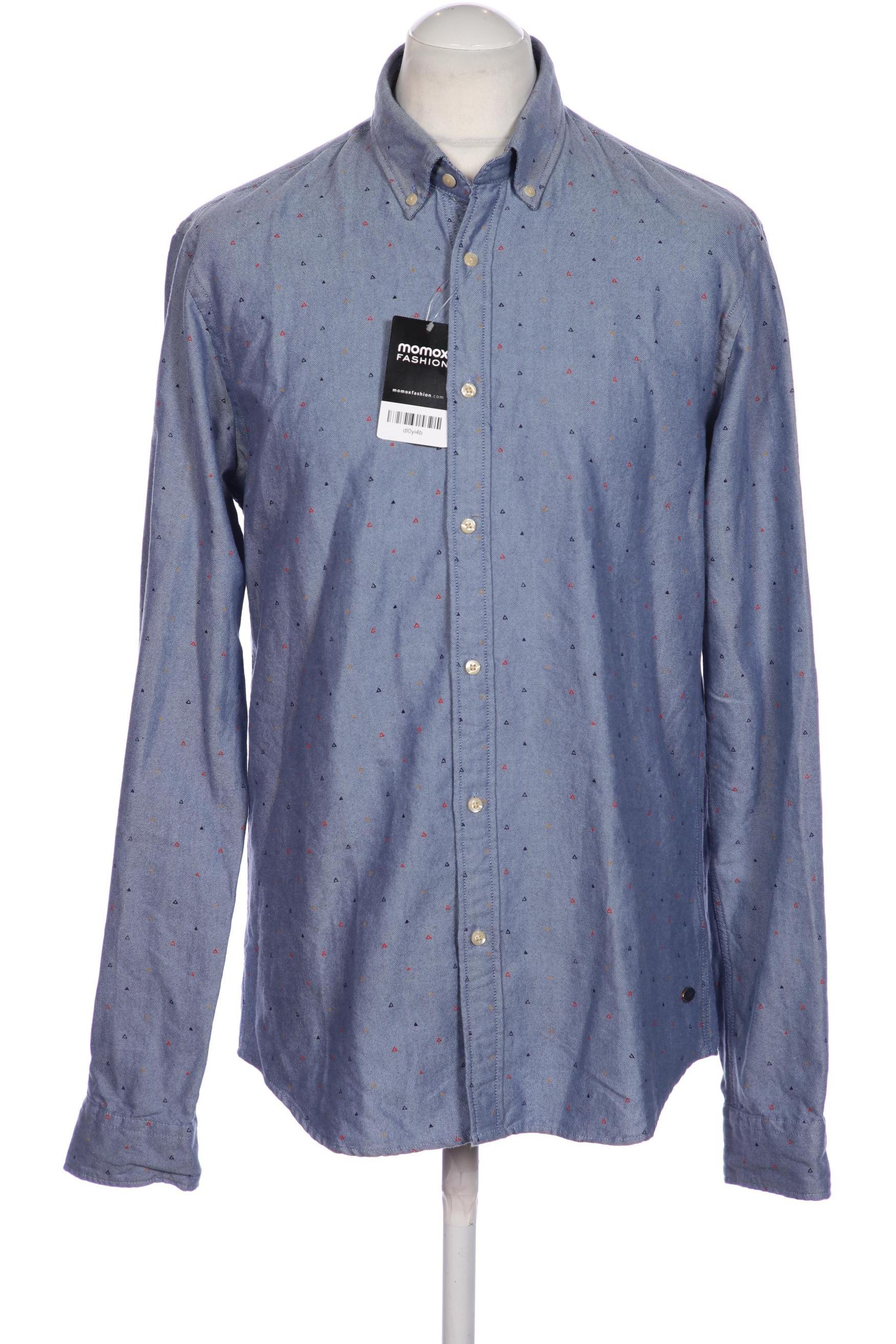 

Scotch & Soda Herren Hemd, blau