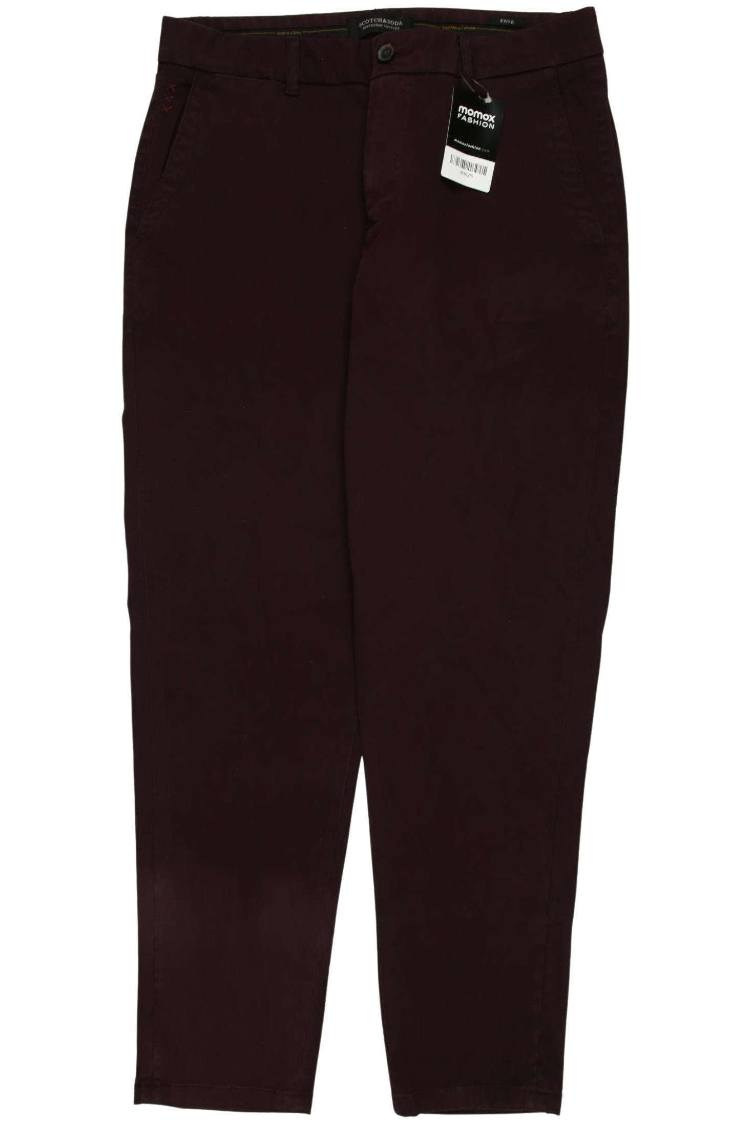 

Scotch & Soda Herren Stoffhose, bordeaux, Gr. 31
