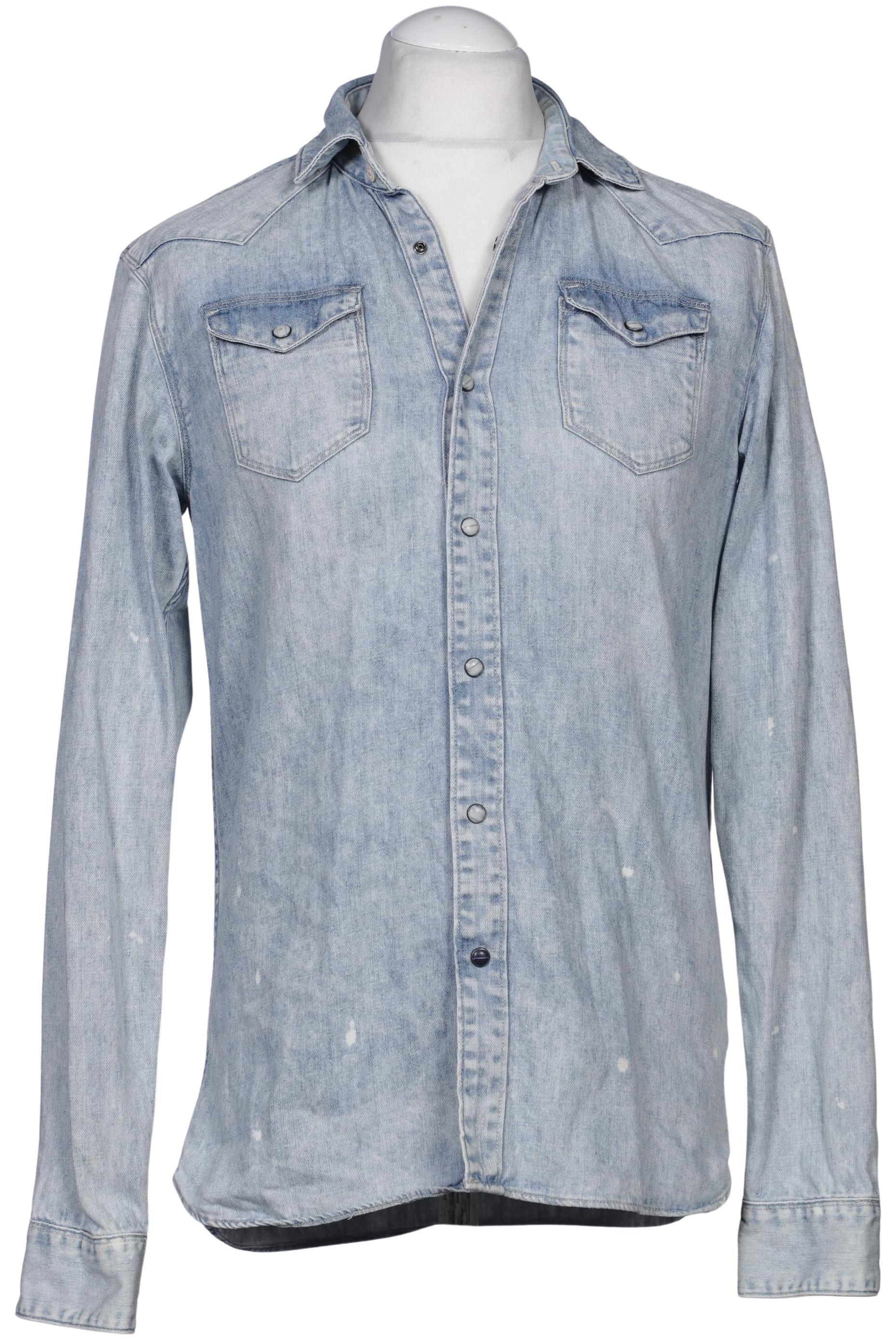 

Scotch & Soda Herren Hemd, blau, Gr. 48