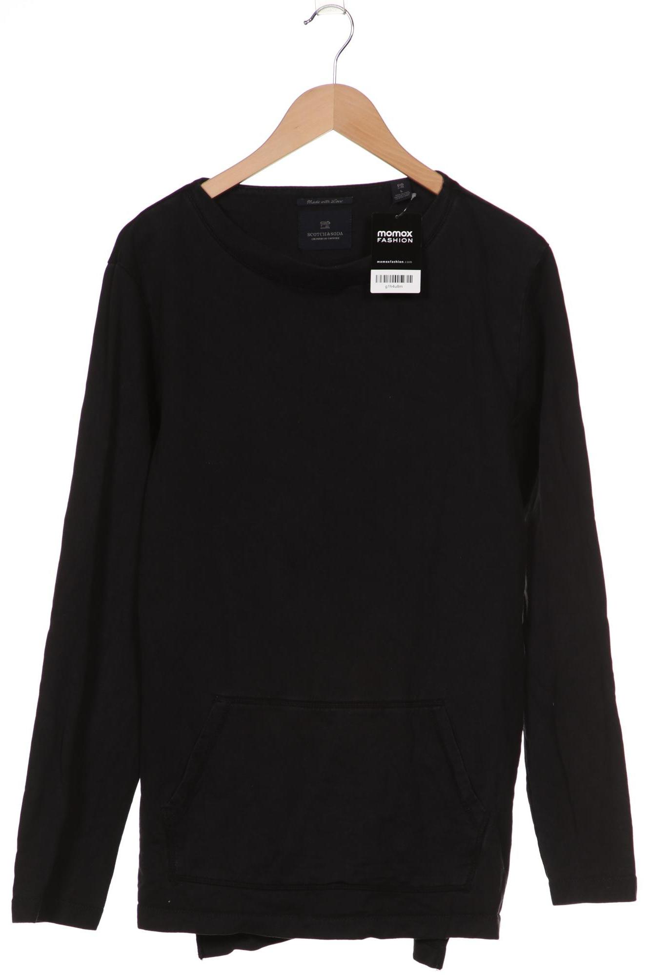 

Scotch & Soda Herren Sweatshirt, schwarz
