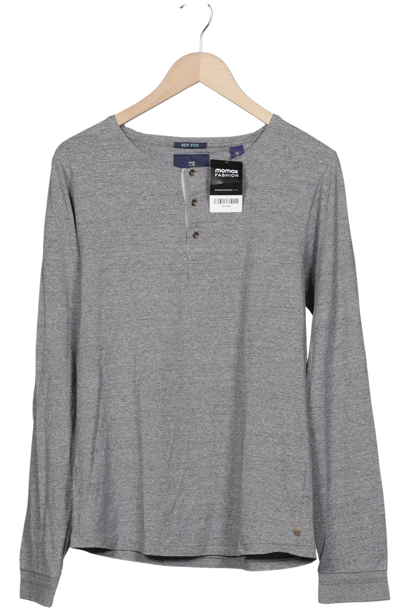 

Scotch & Soda Herren Langarmshirt, grau, Gr. 48