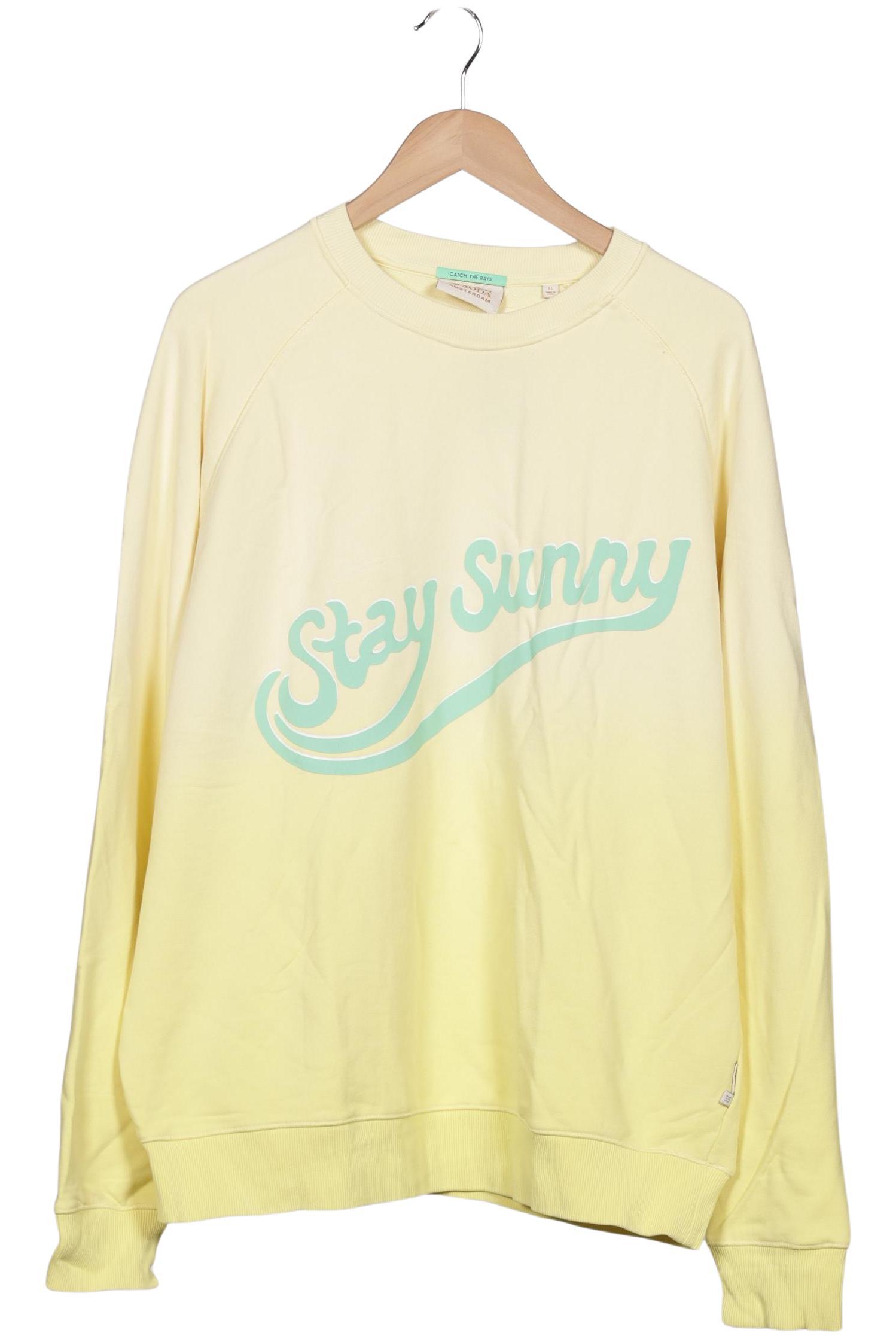 

Scotch & Soda Herren Sweatshirt, gelb, Gr. 54
