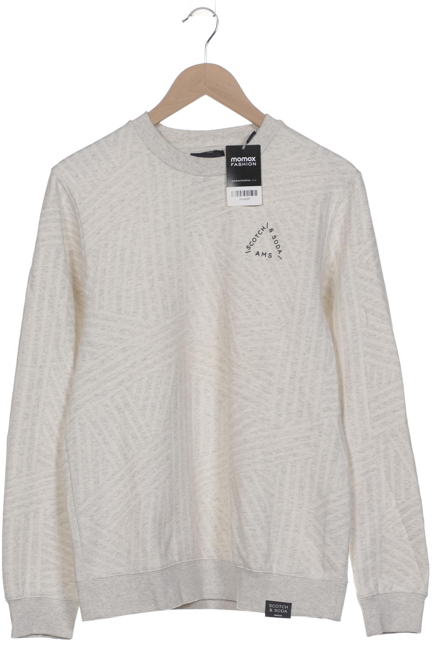 

Scotch & Soda Herren Sweatshirt, cremeweiß, Gr. 48