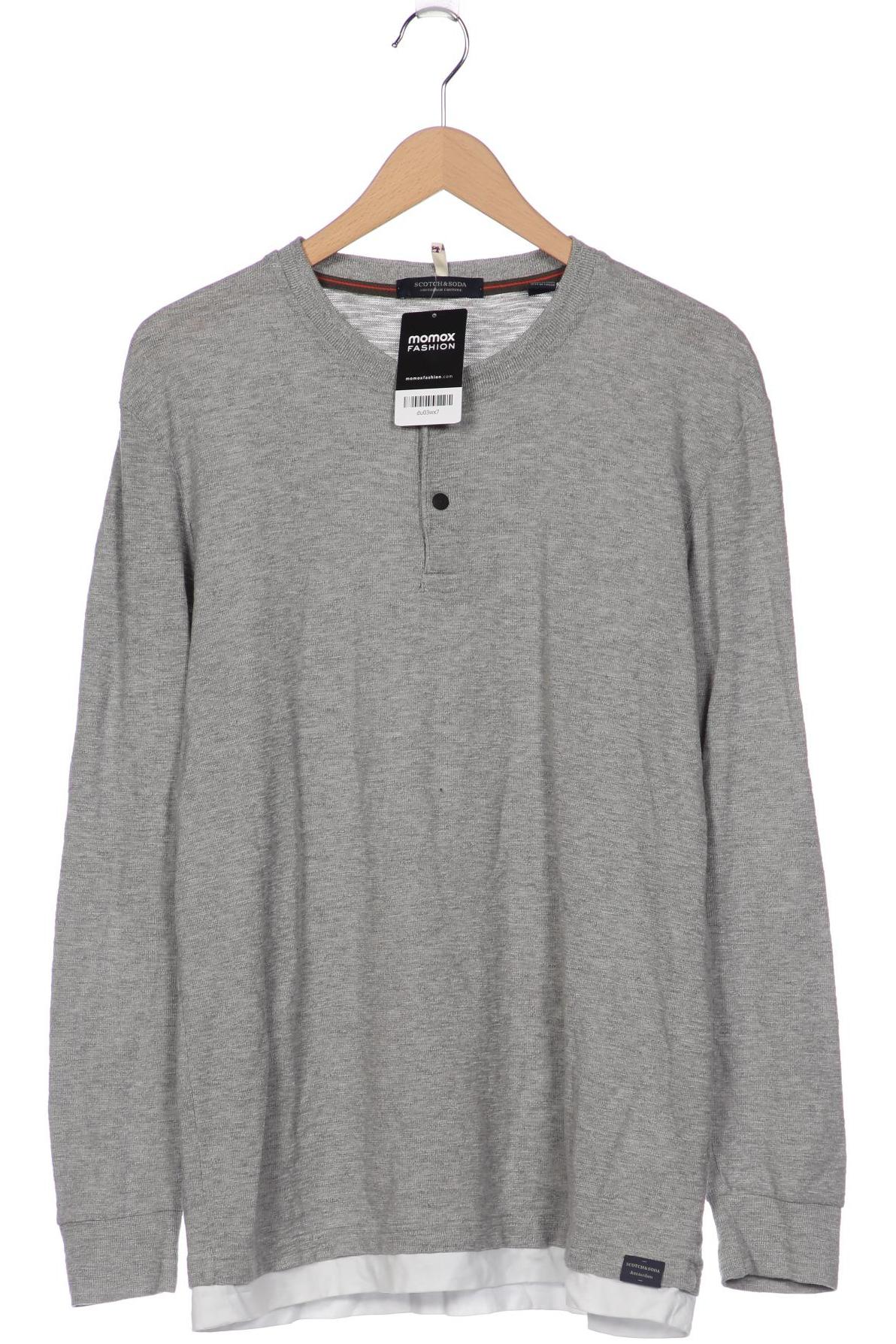 

Scotch & Soda Herren Langarmshirt, grau