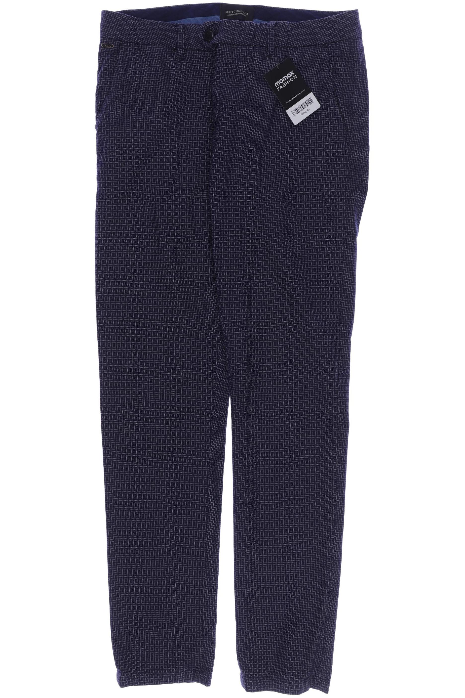 

Scotch & Soda Herren Stoffhose, marineblau