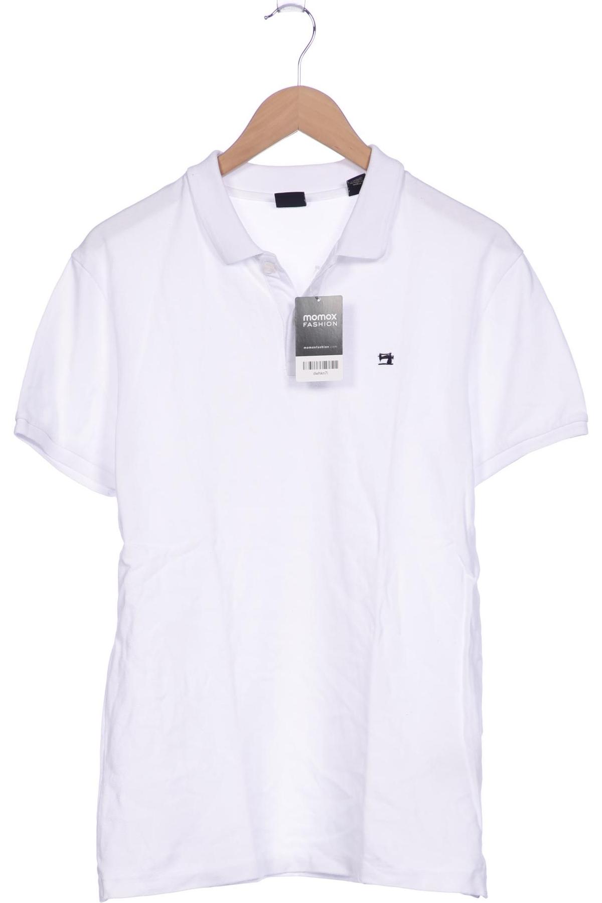 

Scotch & Soda Herren Poloshirt, weiß, Gr. 48