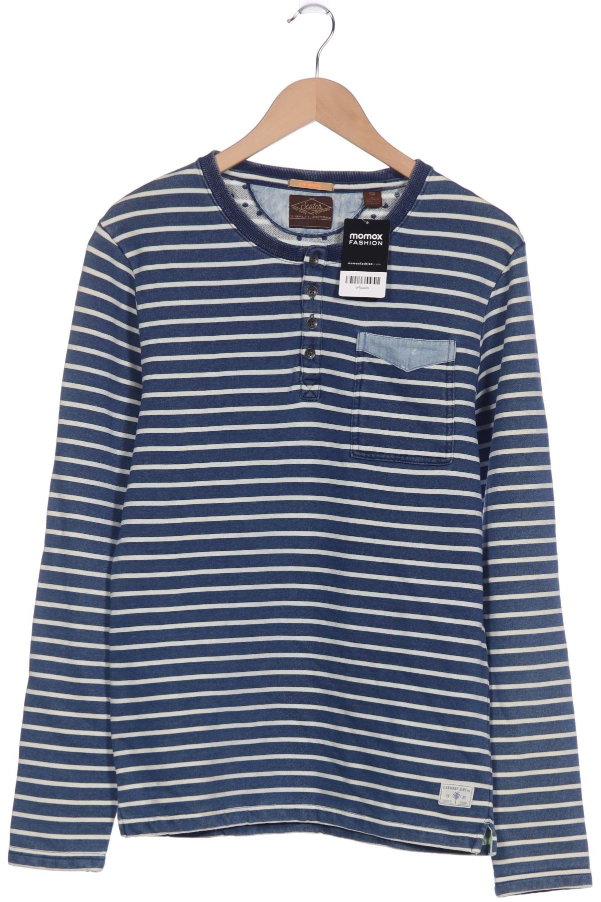 

Scotch & Soda Herren Sweatshirt, blau, Gr. 52