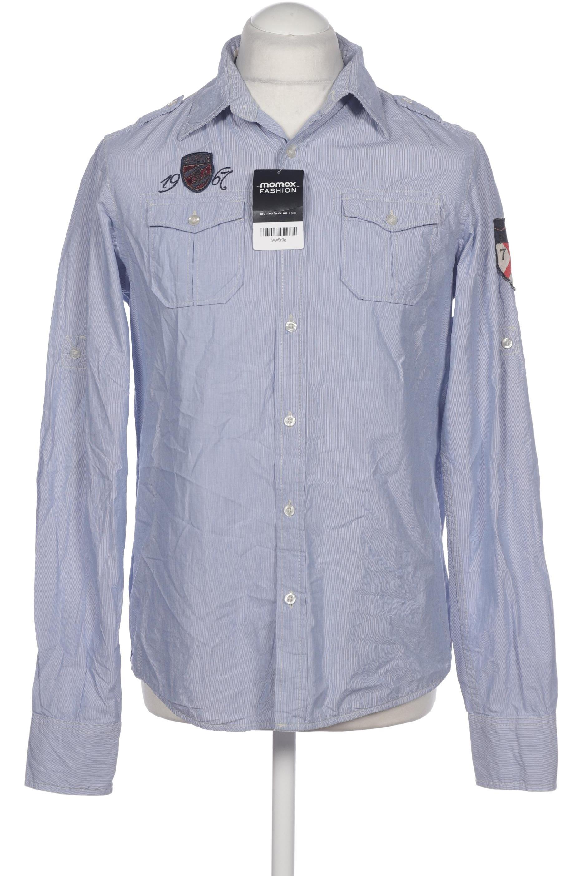 

Scotch & Soda Herren Hemd, blau, Gr. 48