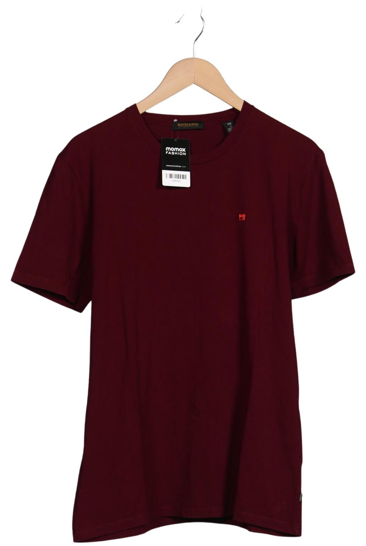 

Scotch & Soda Herren T-Shirt, bordeaux, Gr. 52