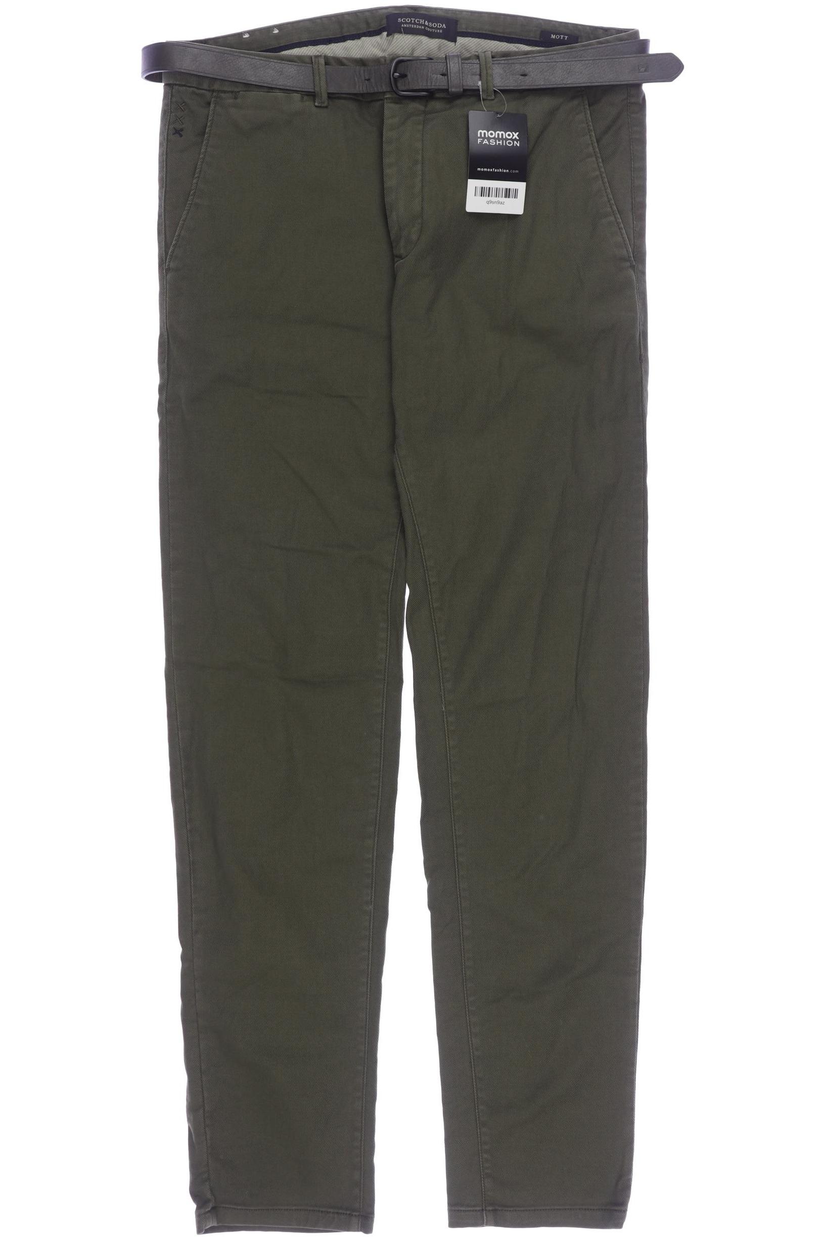 

Scotch & Soda Herren Stoffhose, grün, Gr. 32