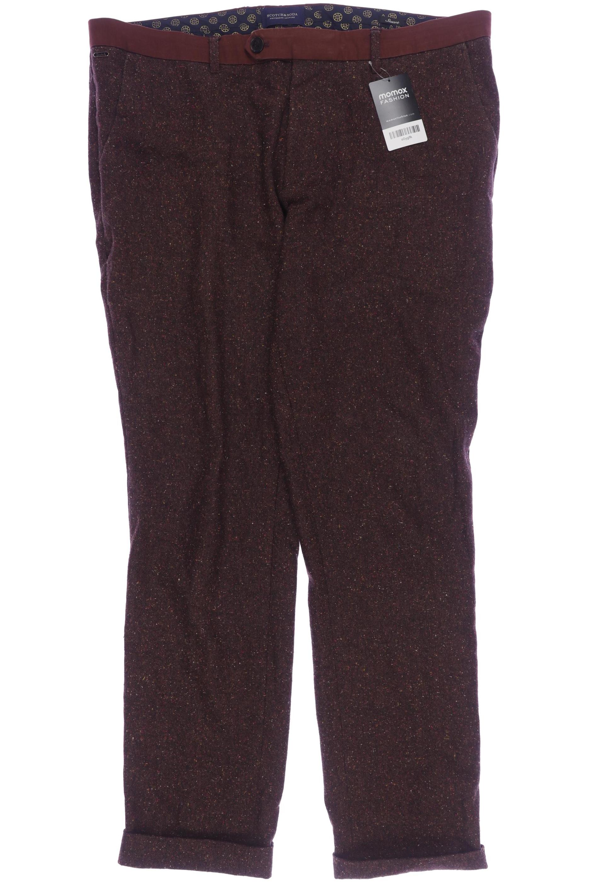 

Scotch & Soda Herren Stoffhose, bordeaux, Gr. 36