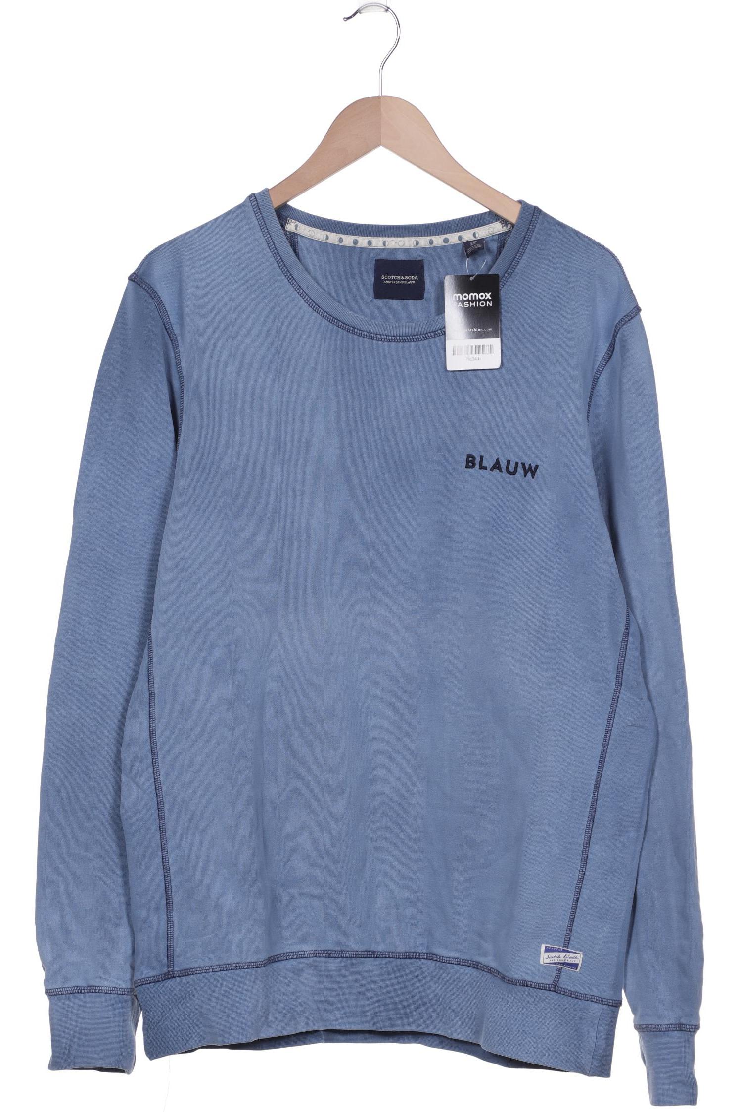 

Scotch & Soda Herren Sweatshirt, blau, Gr. 54