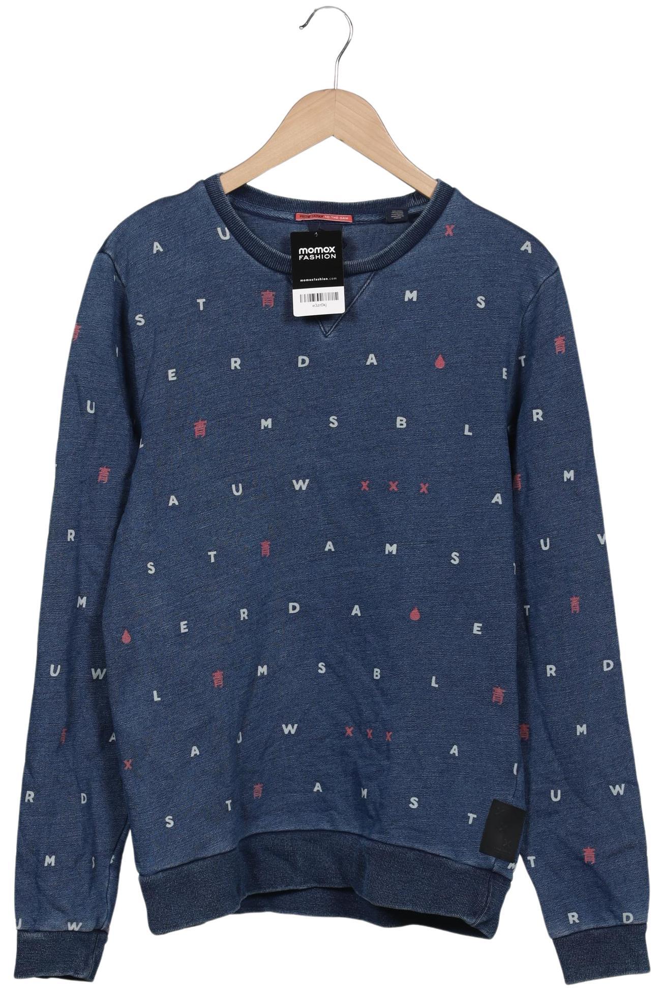 

Scotch & Soda Herren Sweatshirt, blau, Gr. 48