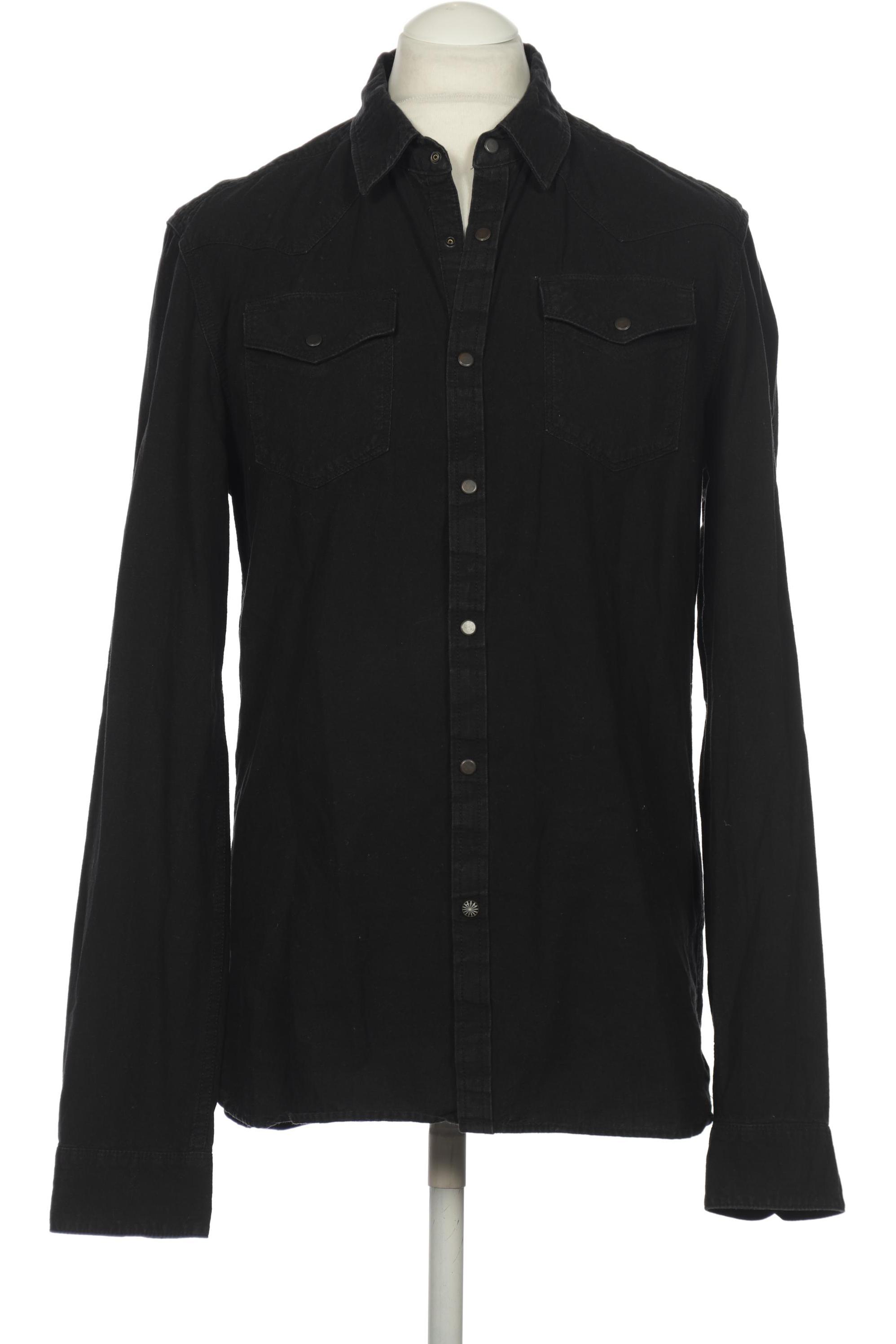 

Scotch & Soda Herren Hemd, schwarz