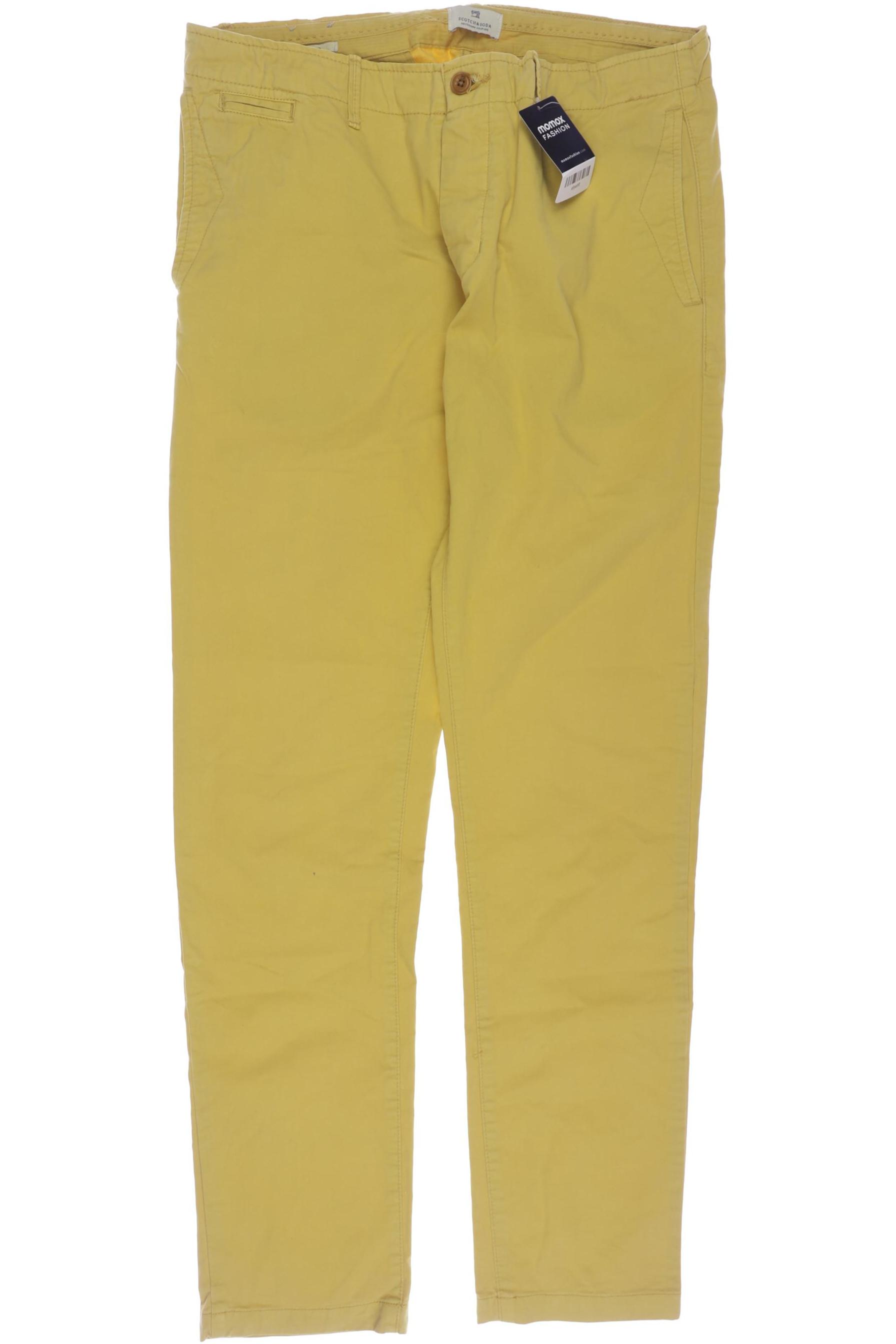 

Scotch & Soda Herren Stoffhose, gelb, Gr. 33