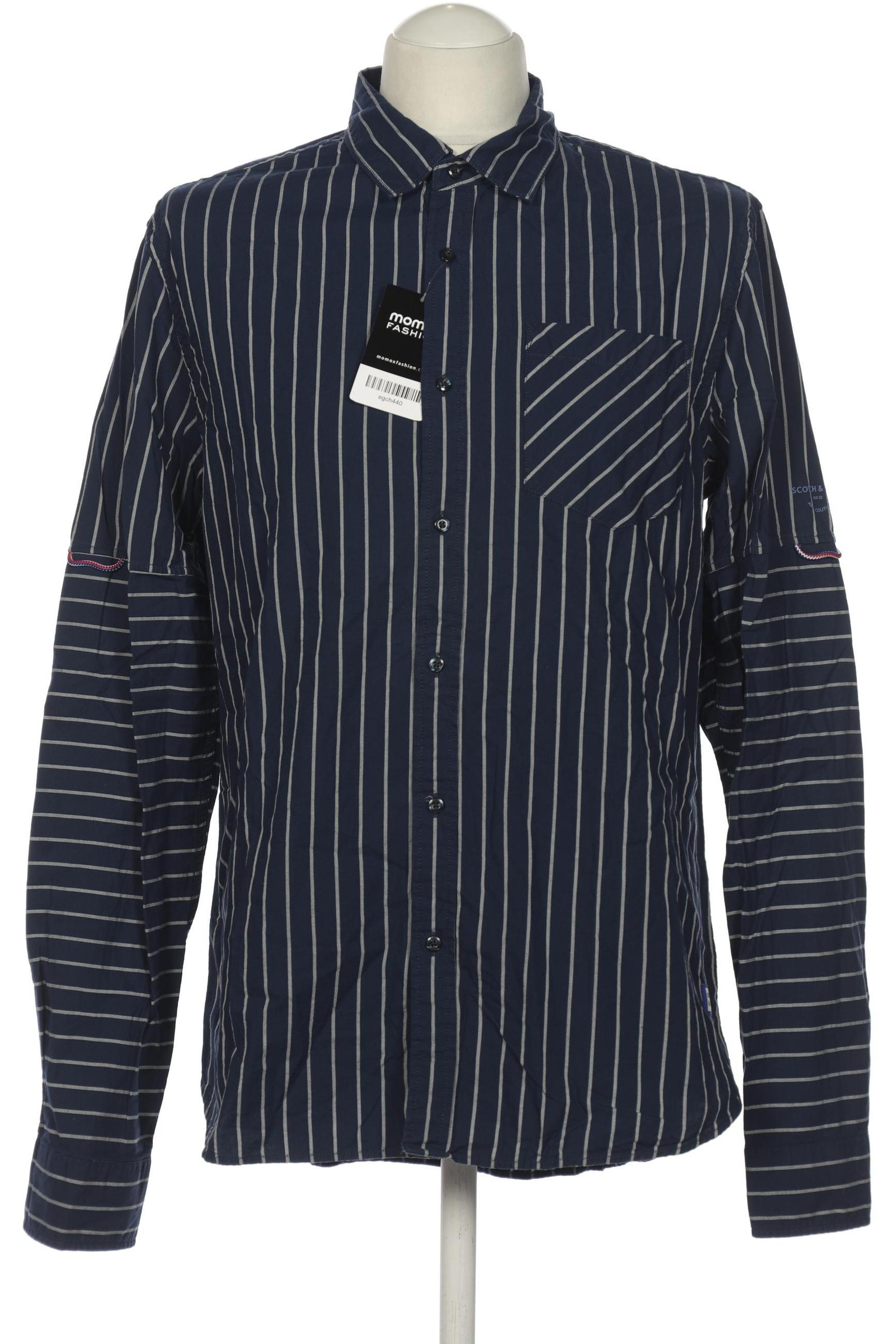 

Scotch & Soda Herren Hemd, marineblau