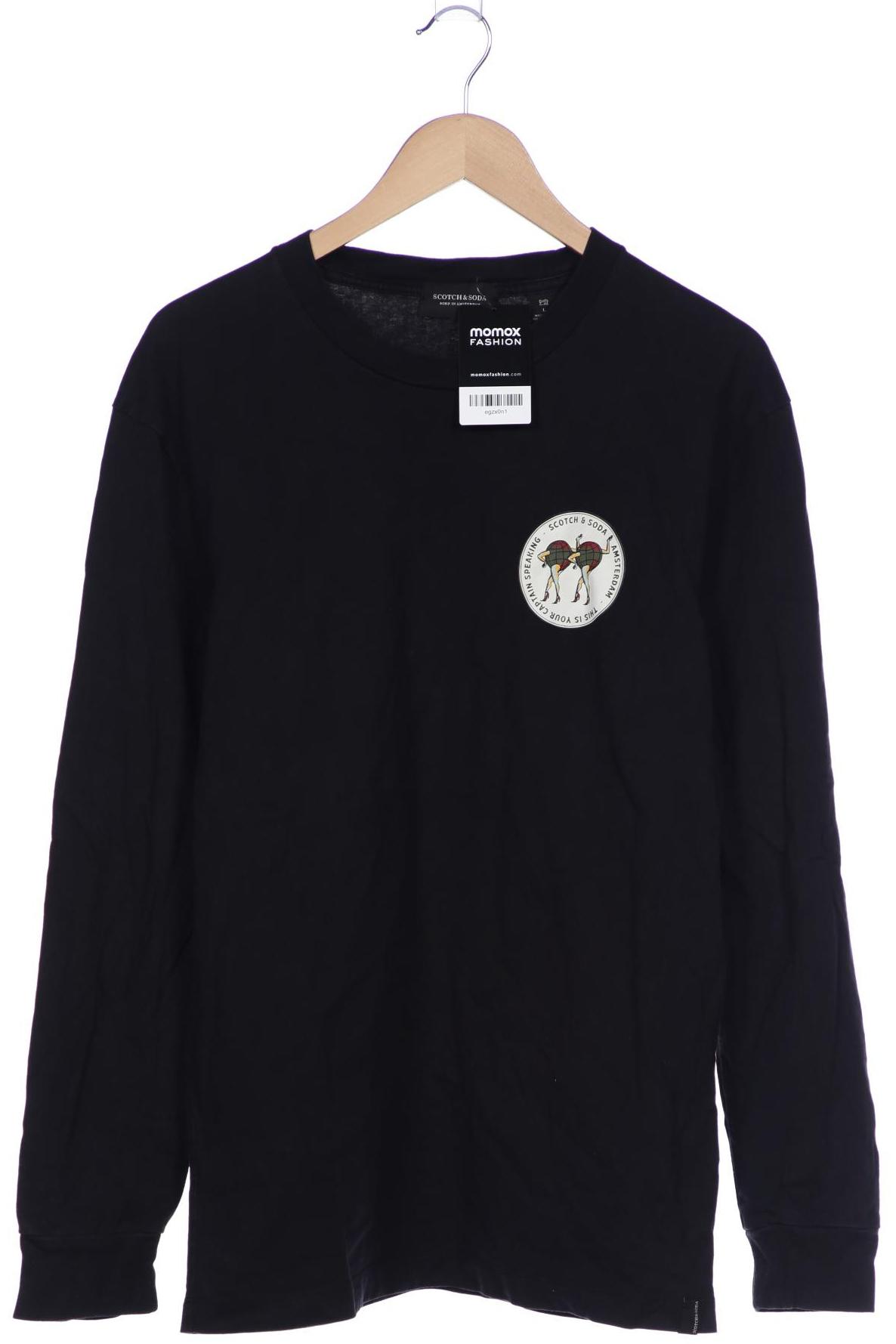 

Scotch & Soda Herren Langarmshirt, schwarz, Gr. 52