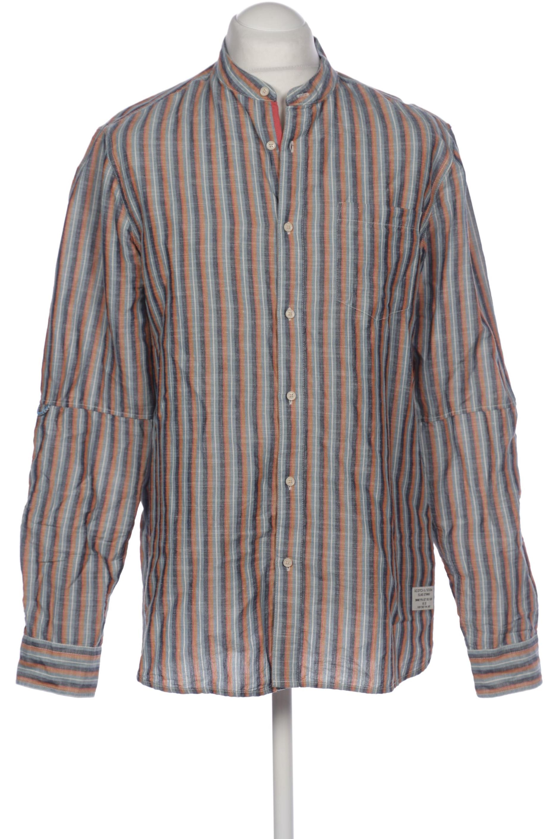

Scotch & Soda Herren Hemd, blau, Gr. 52