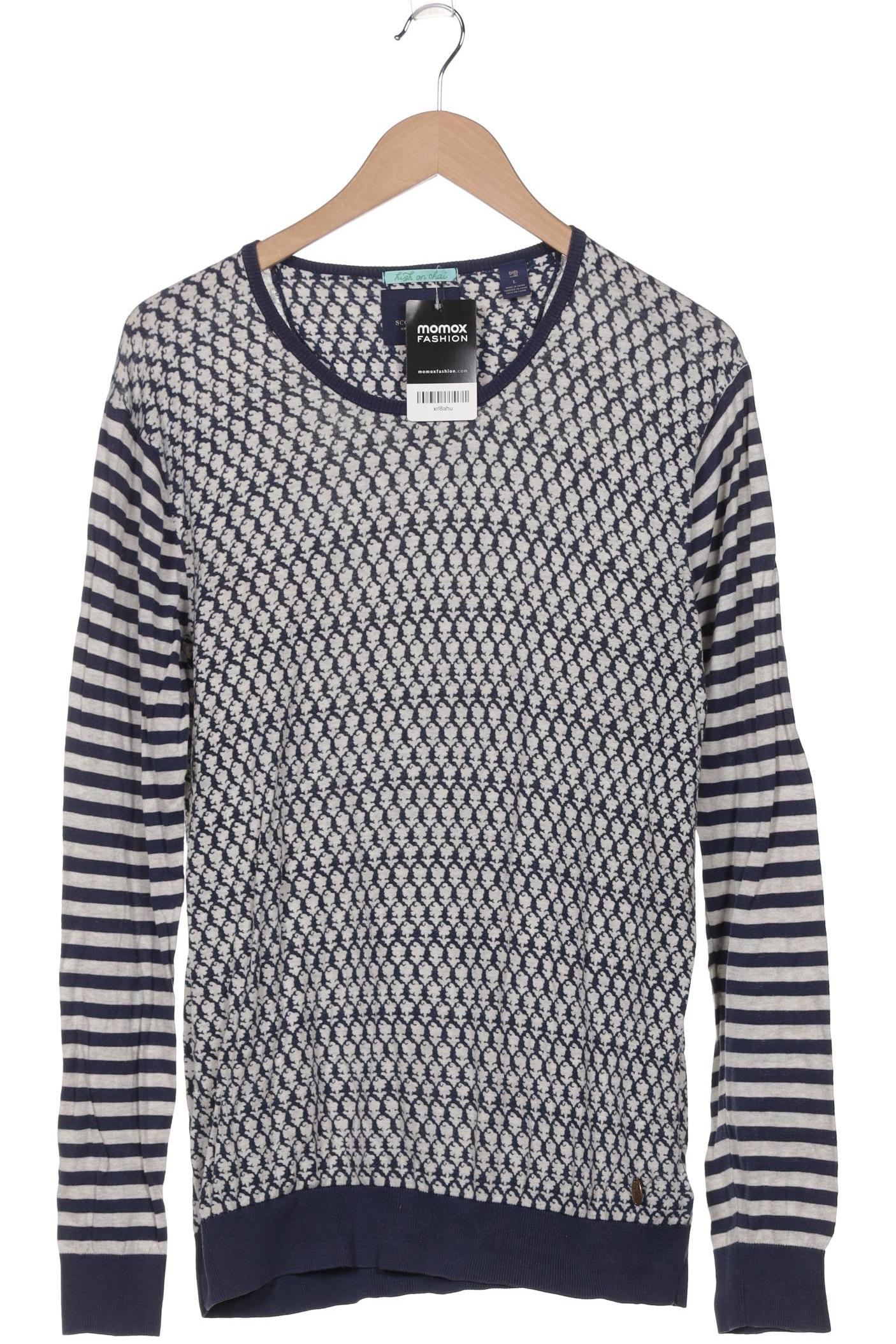 

Scotch & Soda Herren Pullover, blau, Gr. 52