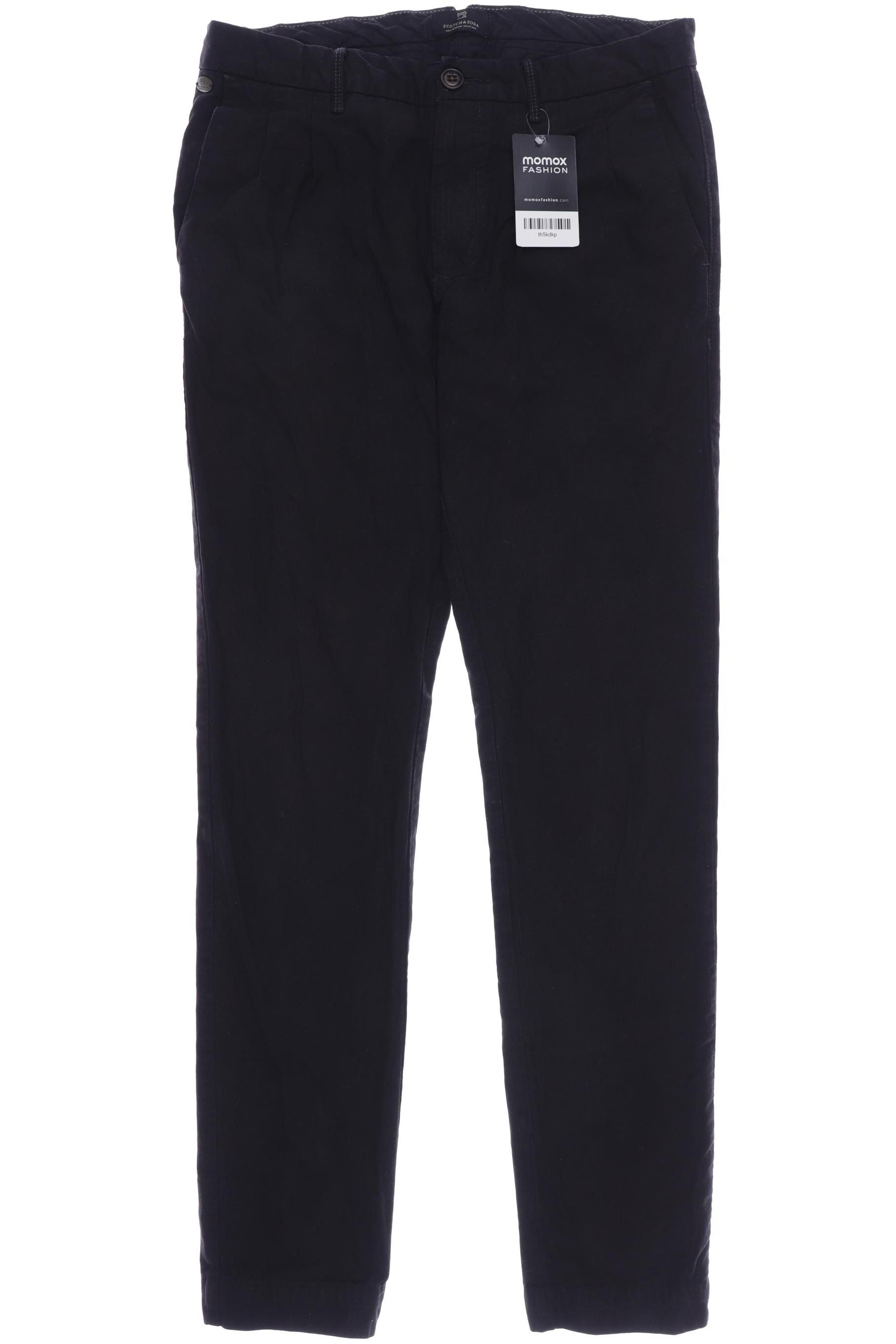 

Scotch & Soda Herren Stoffhose, schwarz, Gr. 46