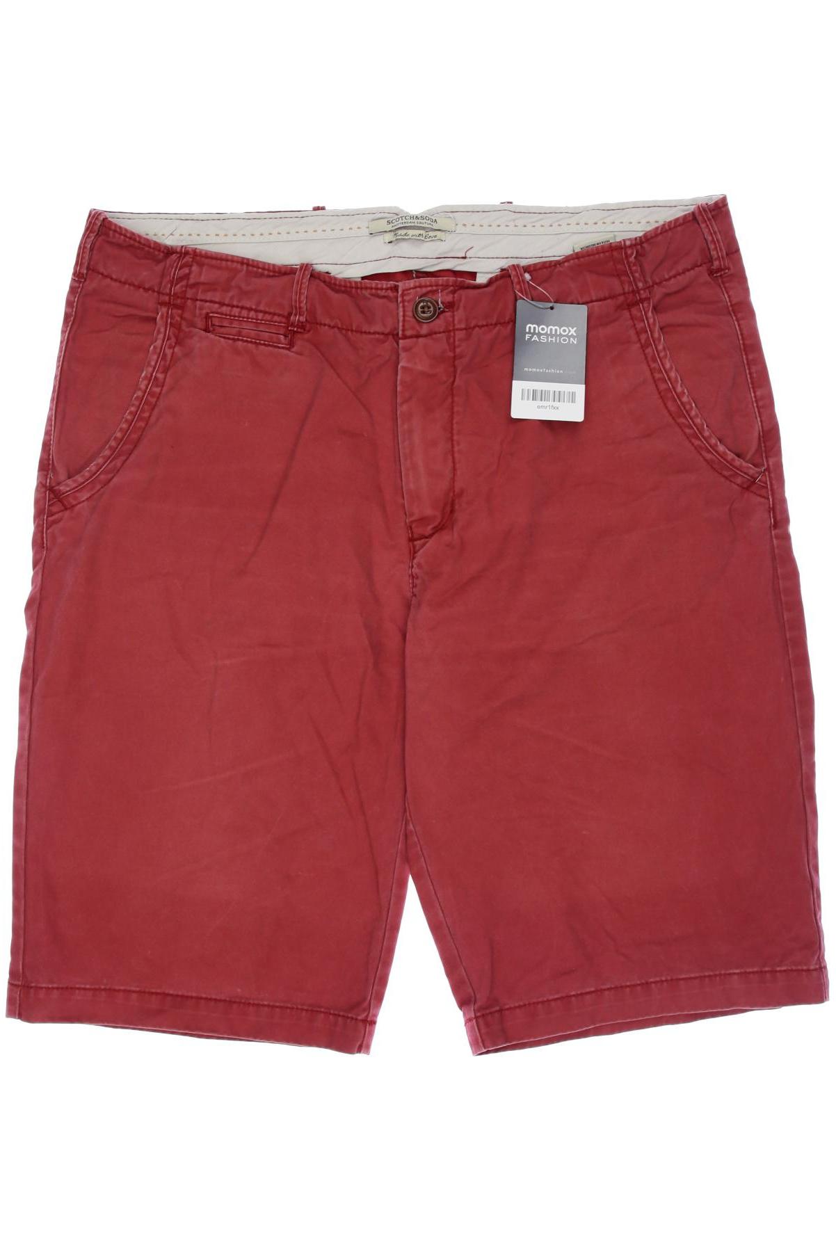 

Scotch & Soda Herren Shorts, rot, Gr. 52
