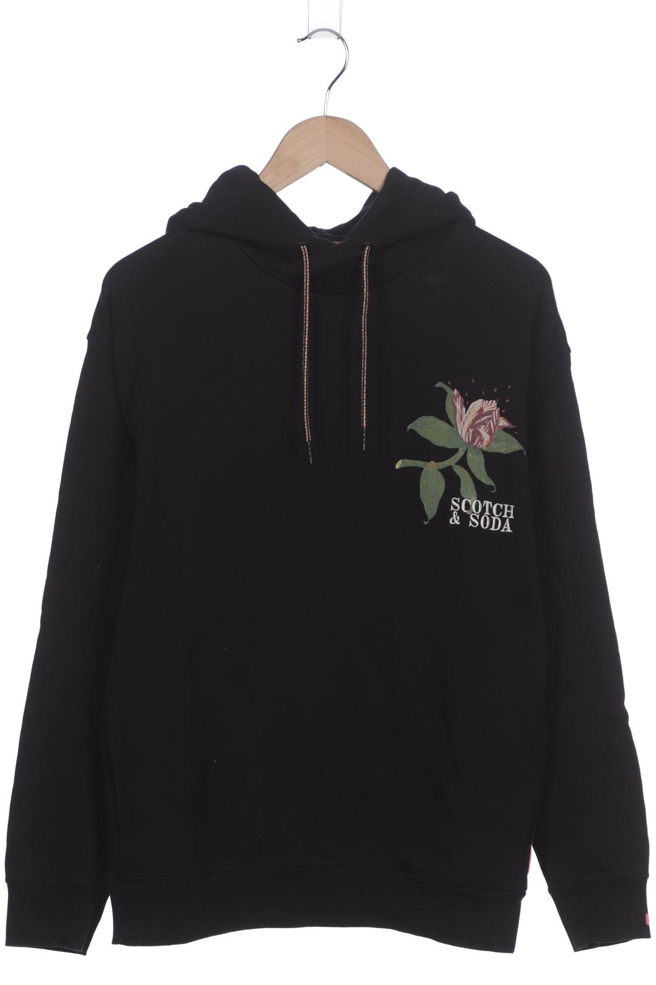 

Scotch & Soda Herren Kapuzenpullover, schwarz, Gr. 46