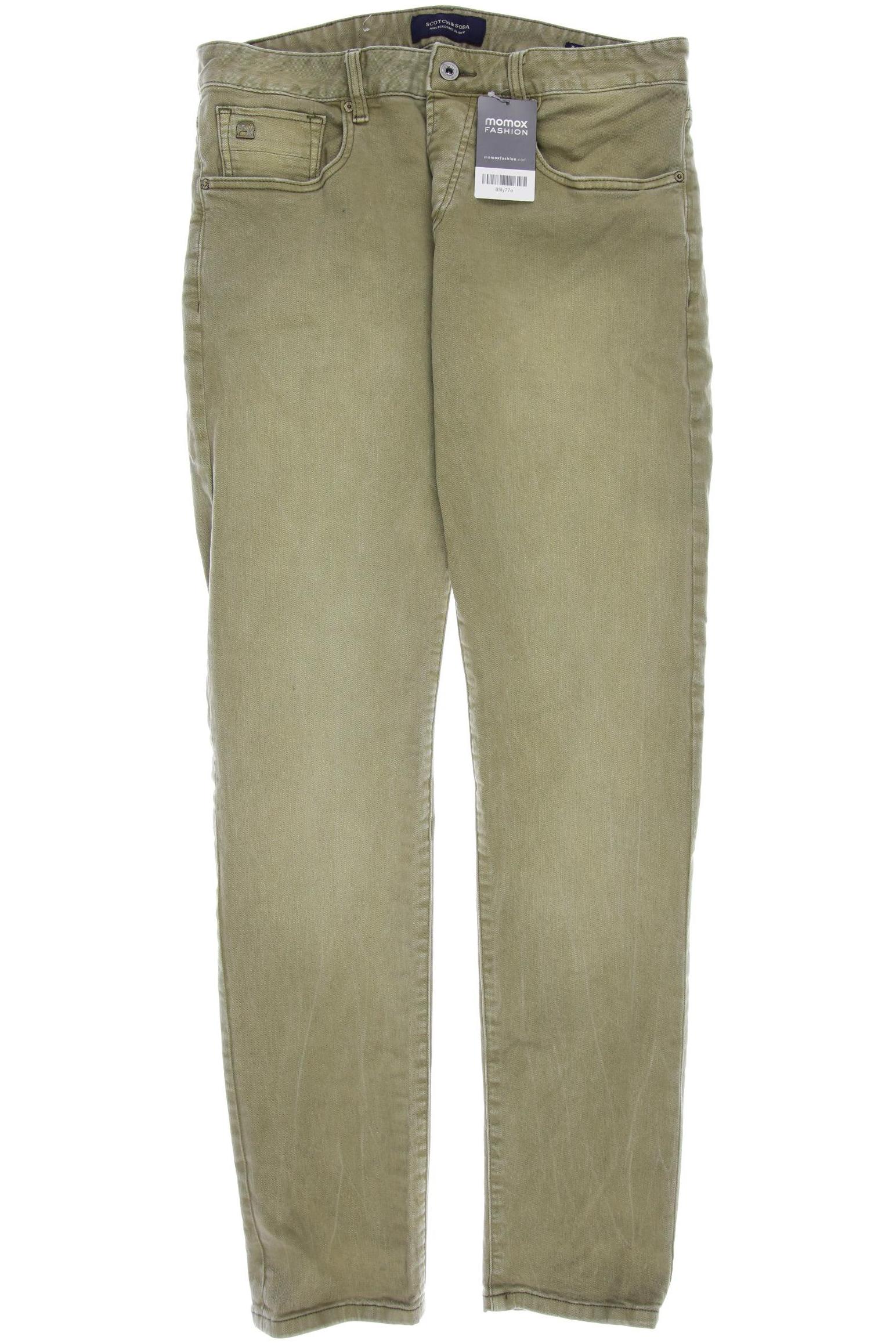 

Scotch & Soda Herren Jeans, grün