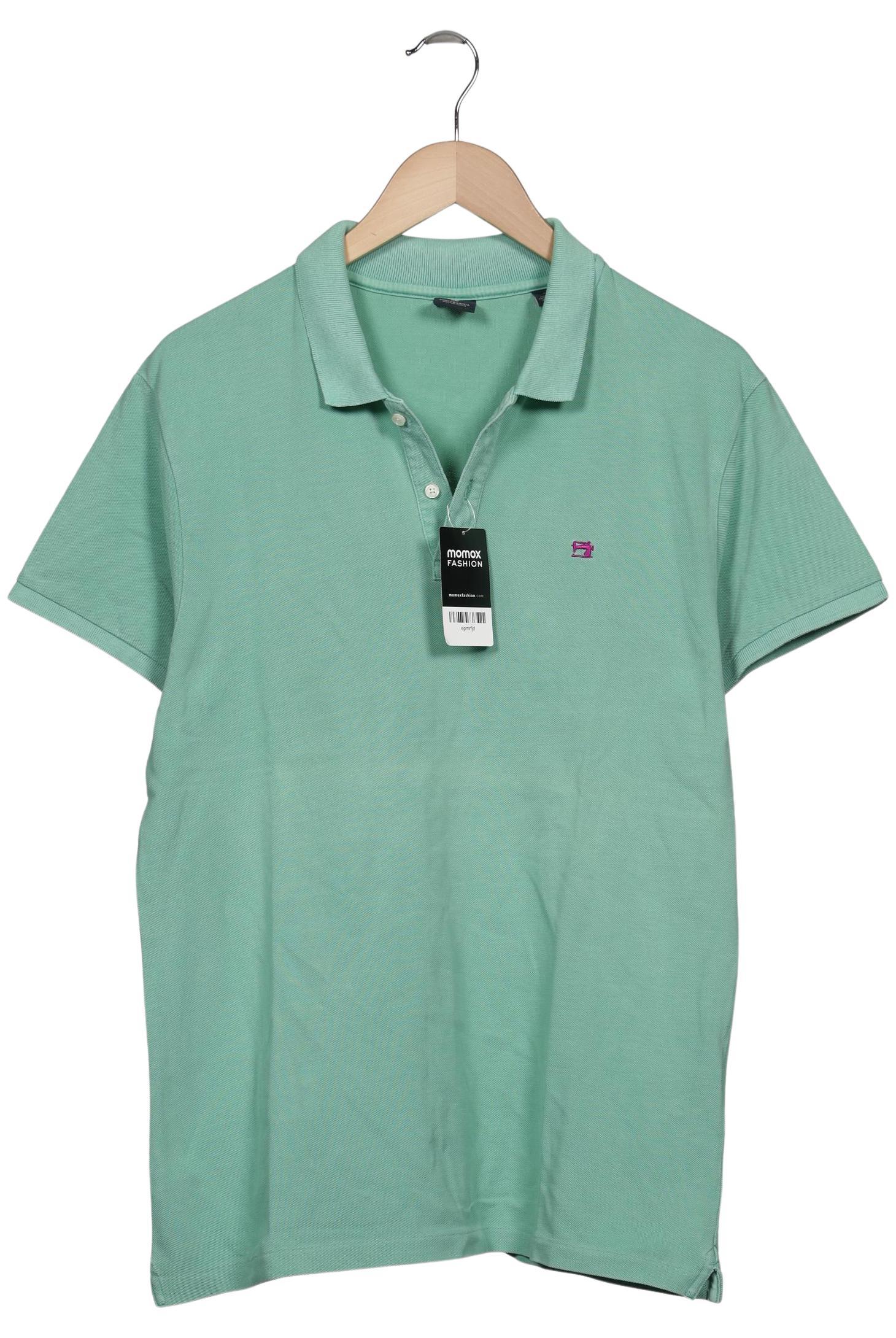 

Scotch & Soda Herren Poloshirt, türkis, Gr. 52
