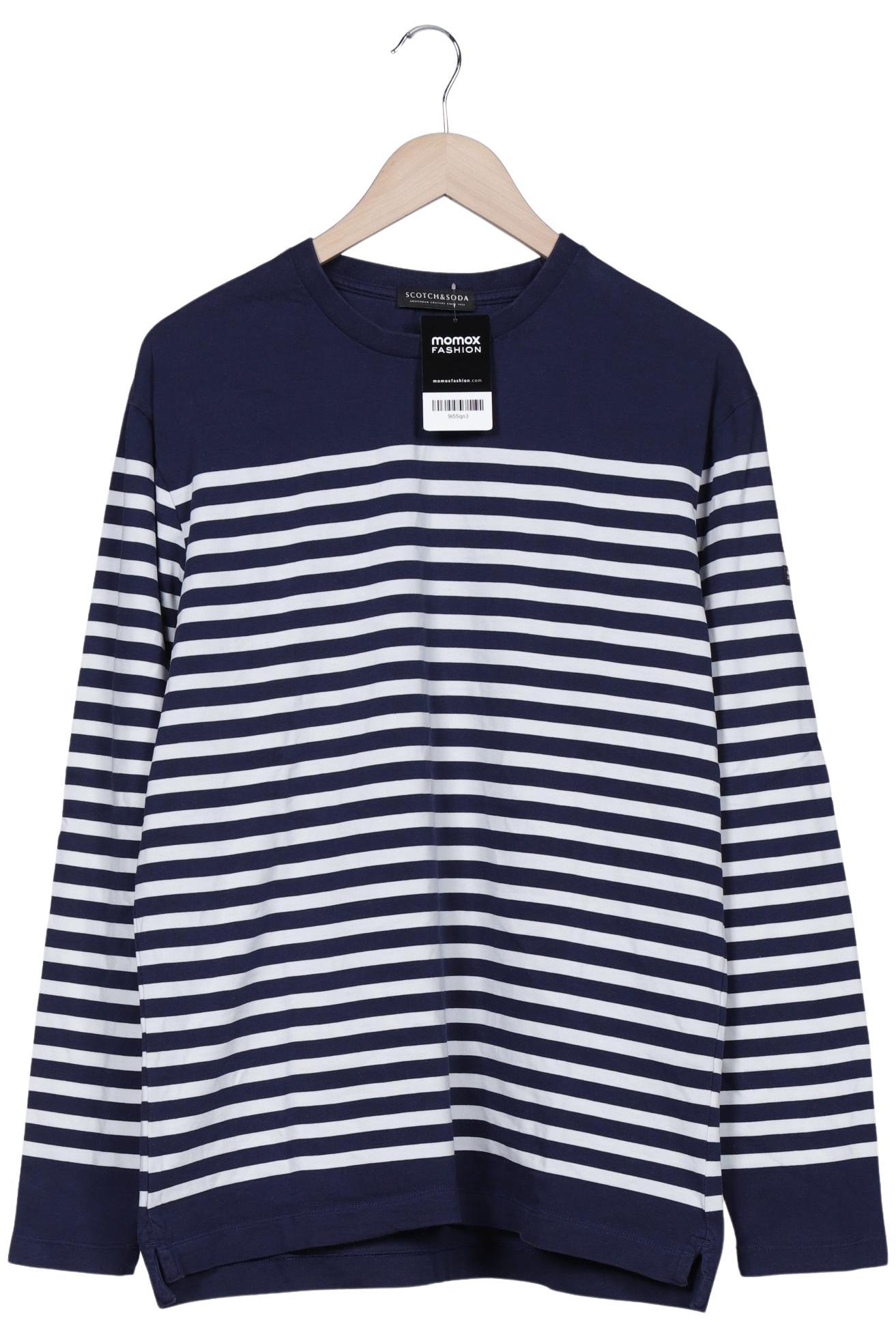 

Scotch & Soda Herren Langarmshirt, marineblau, Gr. 52