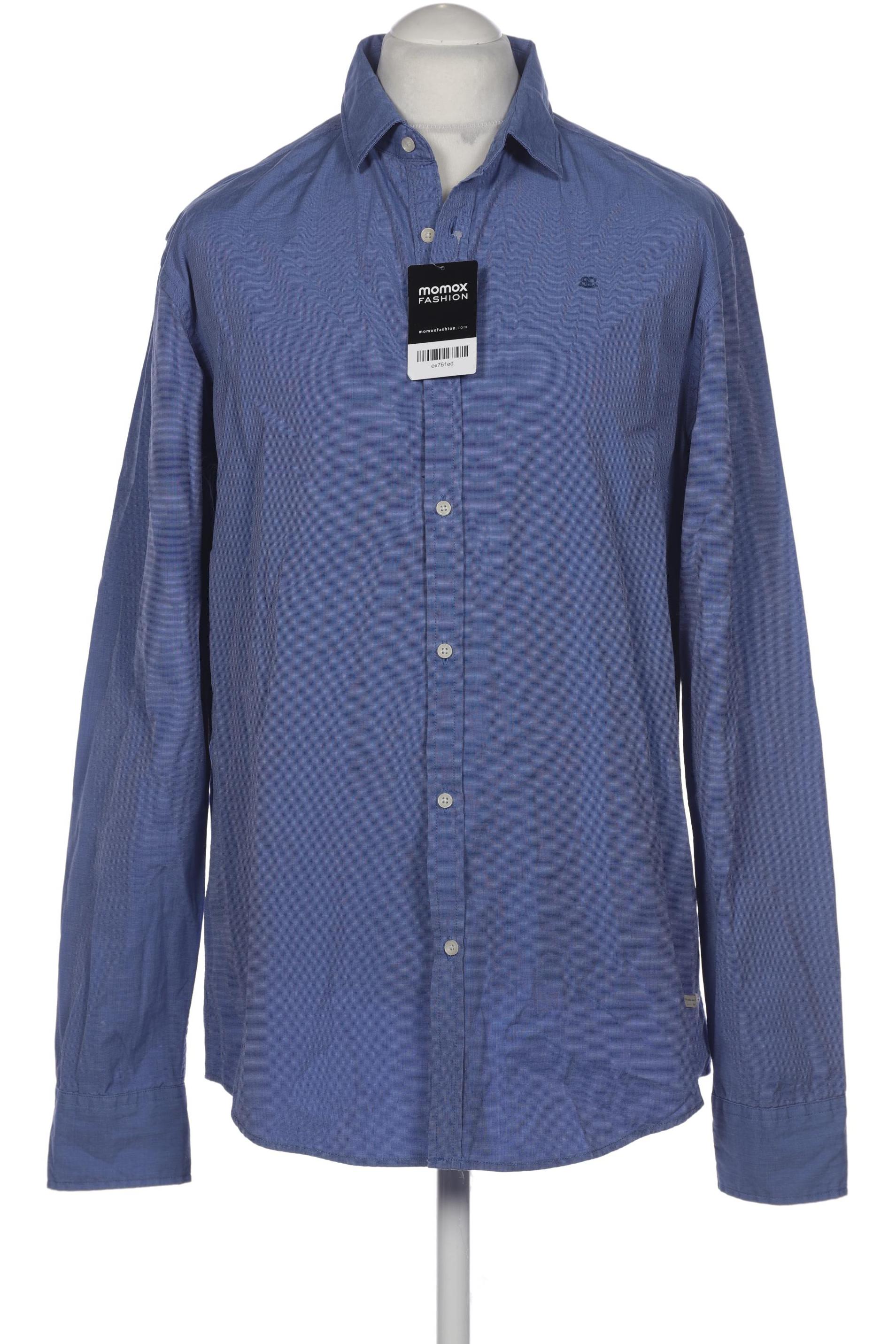 

Scotch & Soda Herren Hemd, blau, Gr. 54