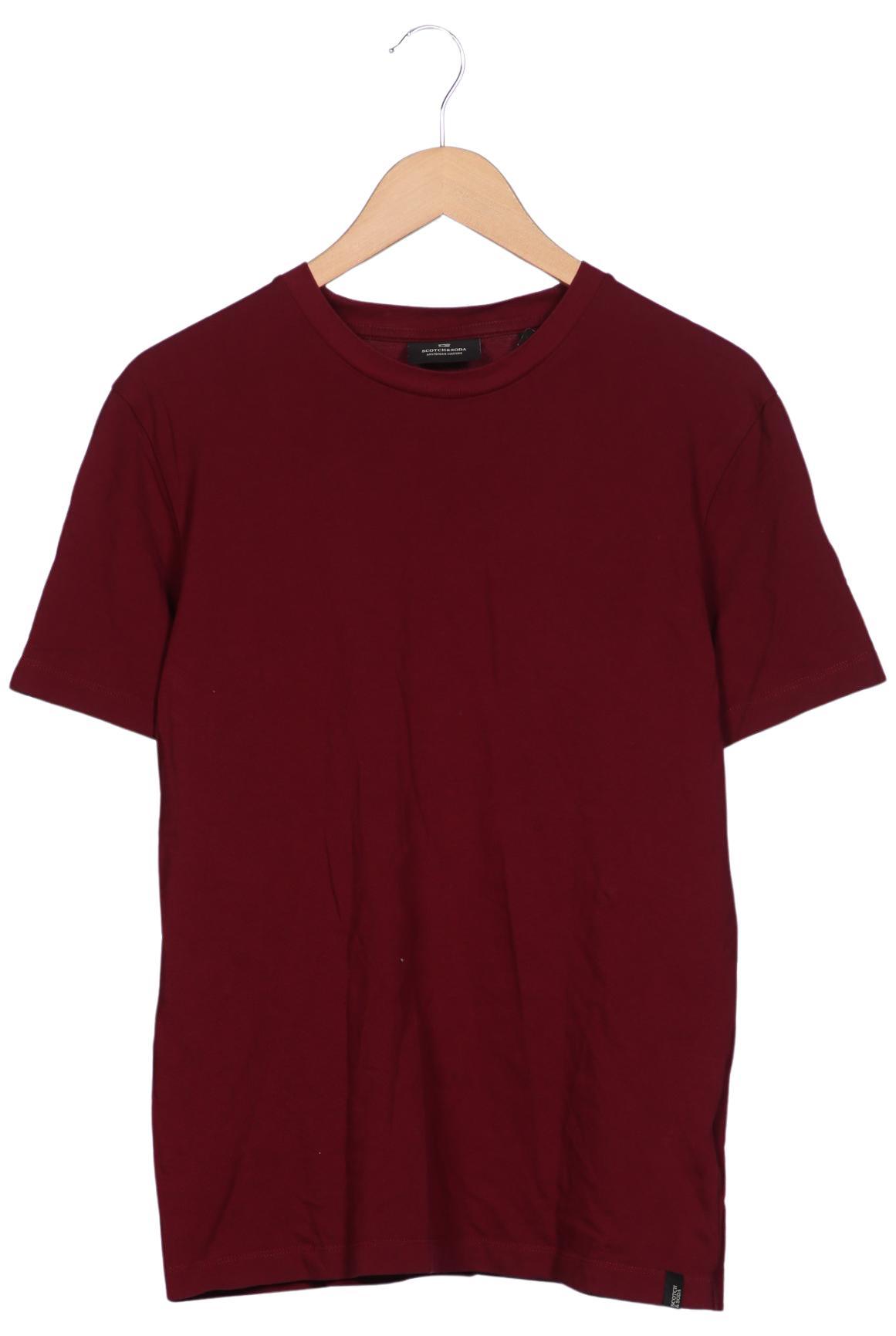 

Scotch & Soda Herren T-Shirt, bordeaux, Gr. 48